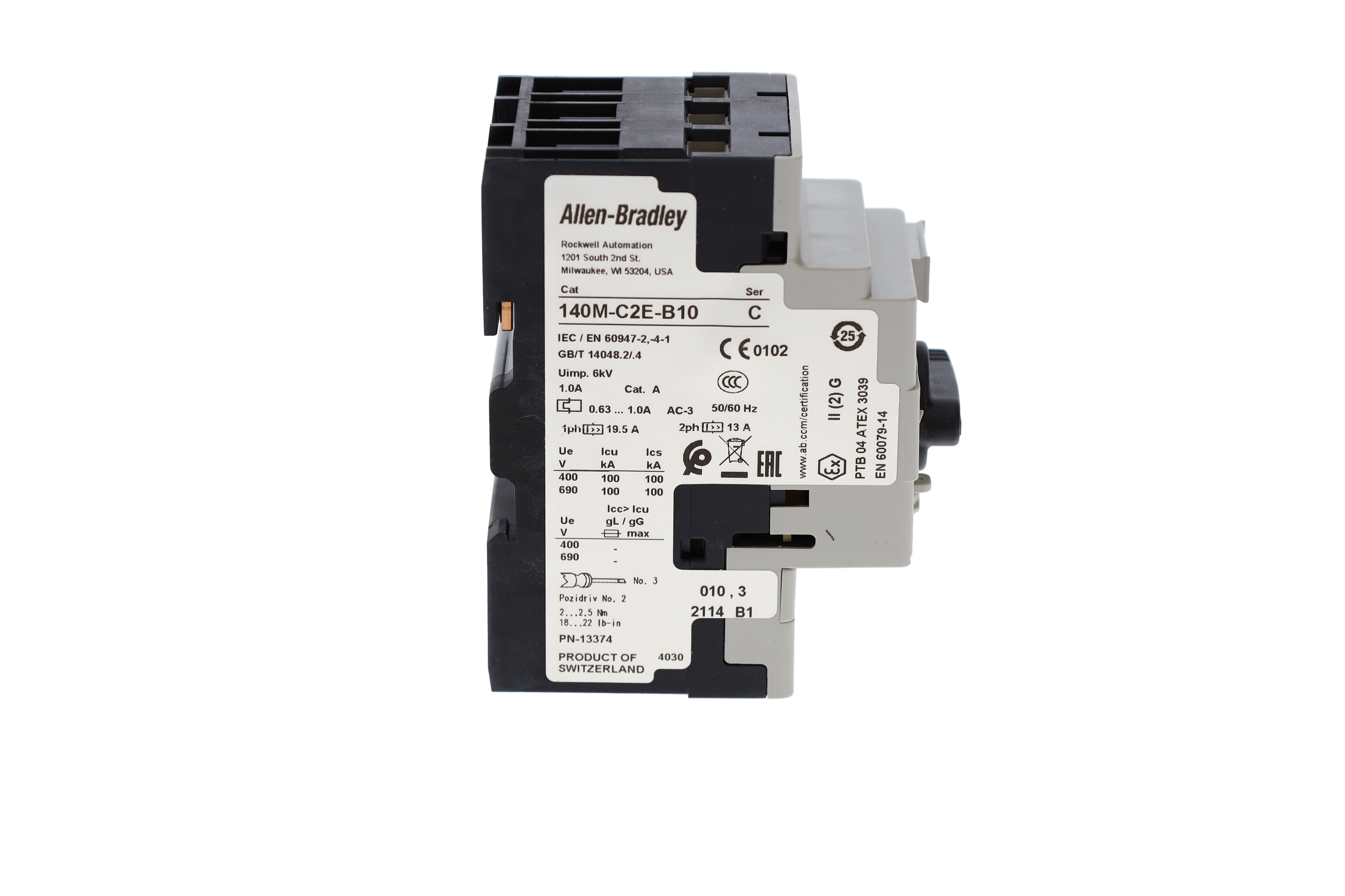 ALLEN BRADLEY 140M-C2E-B10