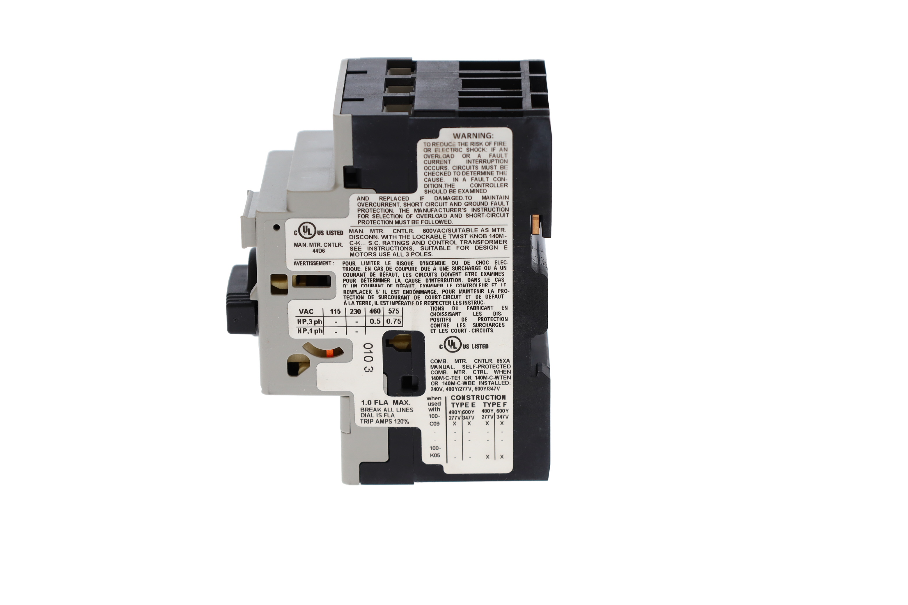 ALLEN BRADLEY 140M-C2E-B10