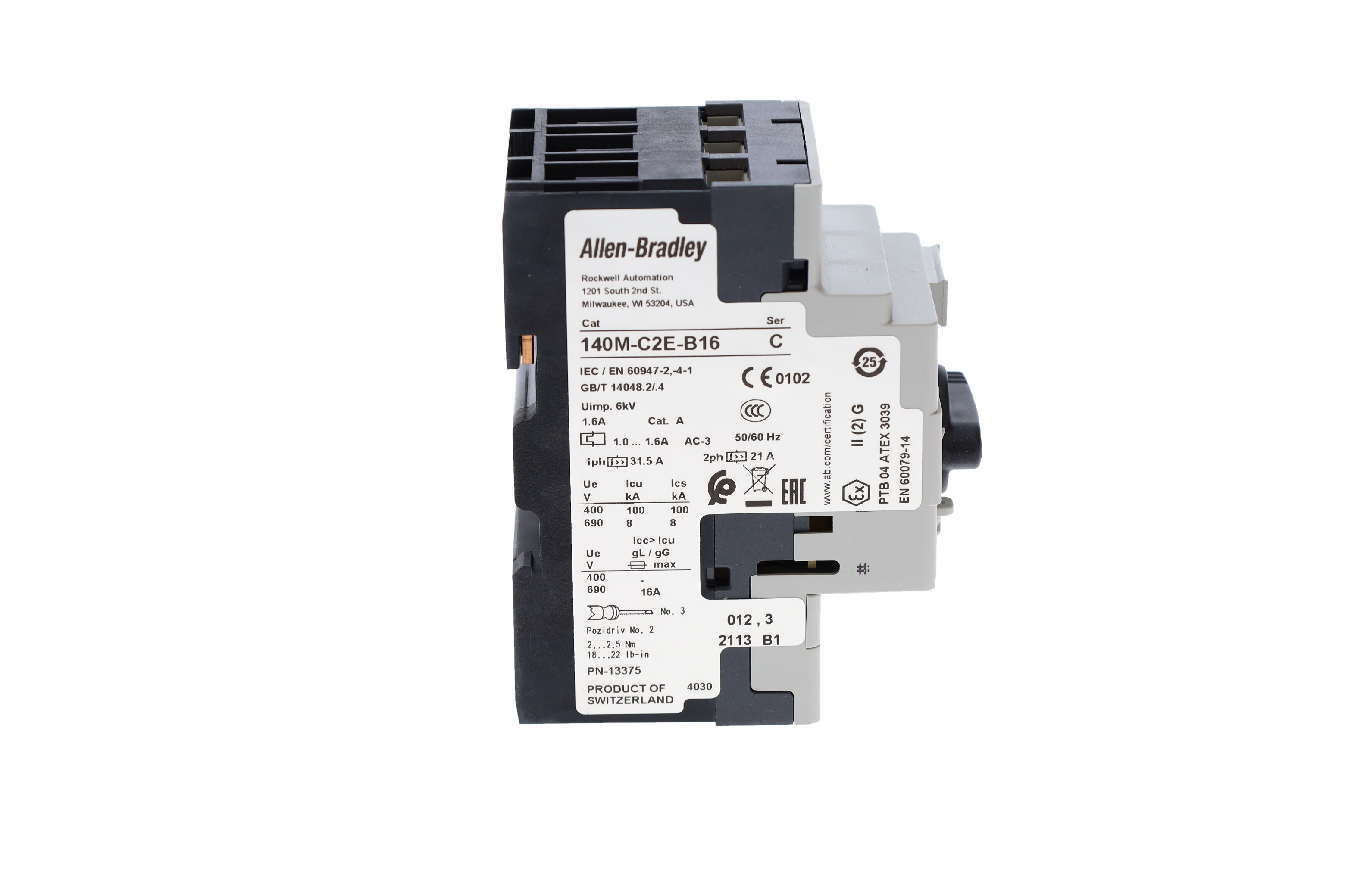 ALLEN BRADLEY 140M-C2E-B16