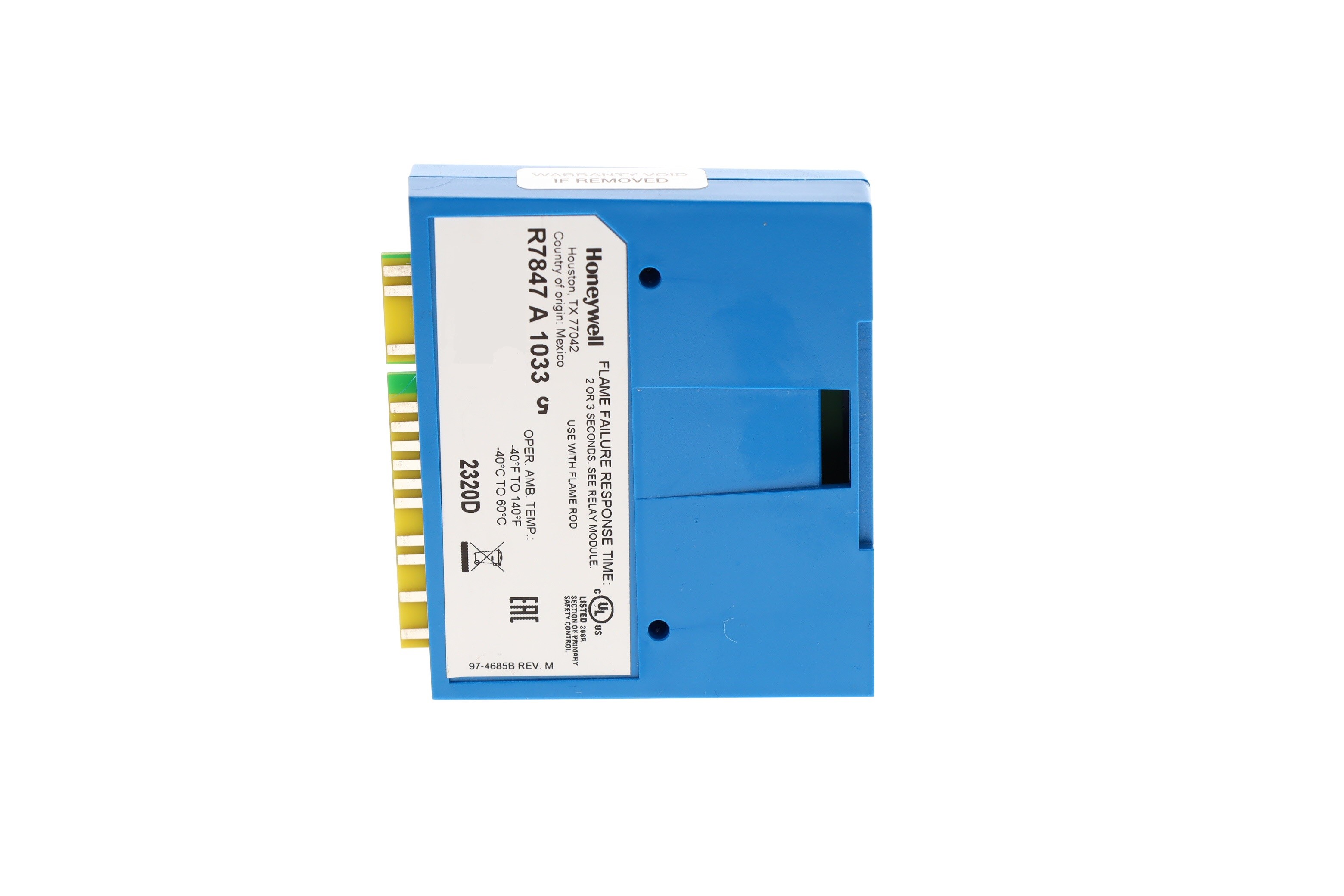 HONEYWELL R7847A1033