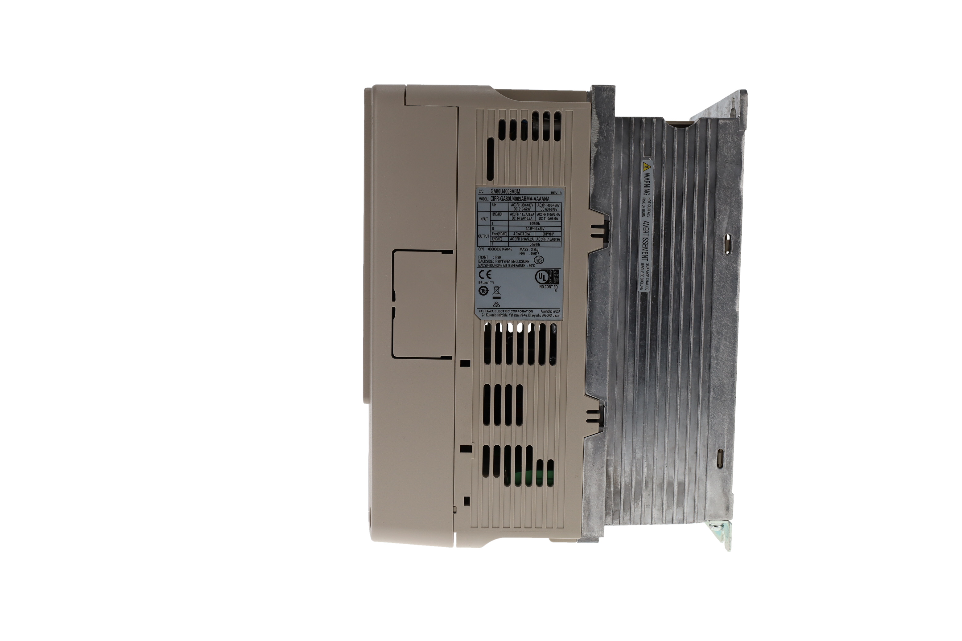 YASKAWA ELECTRIC GA80U4009ABM