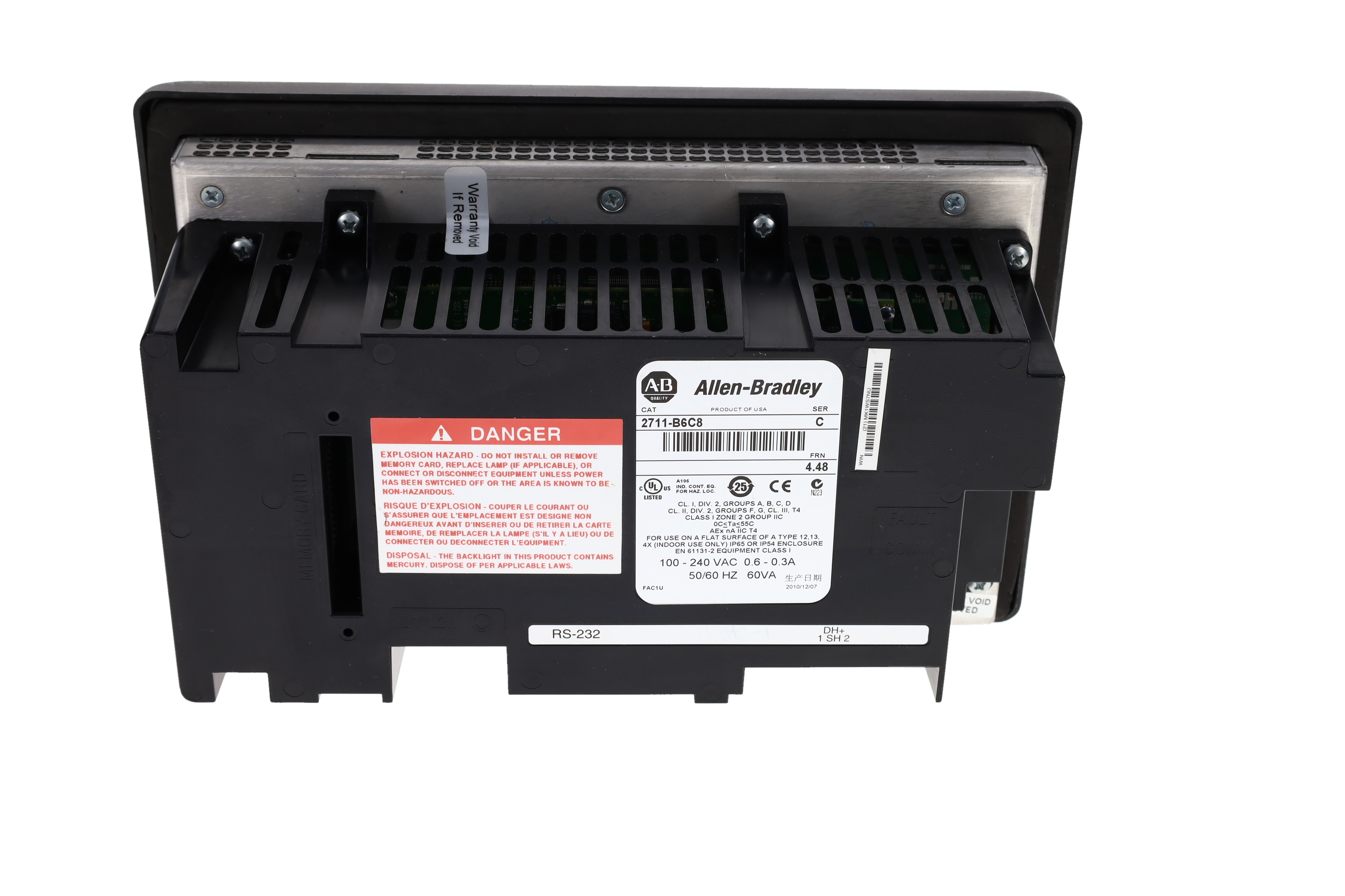 ALLEN BRADLEY 2711-B6C8
