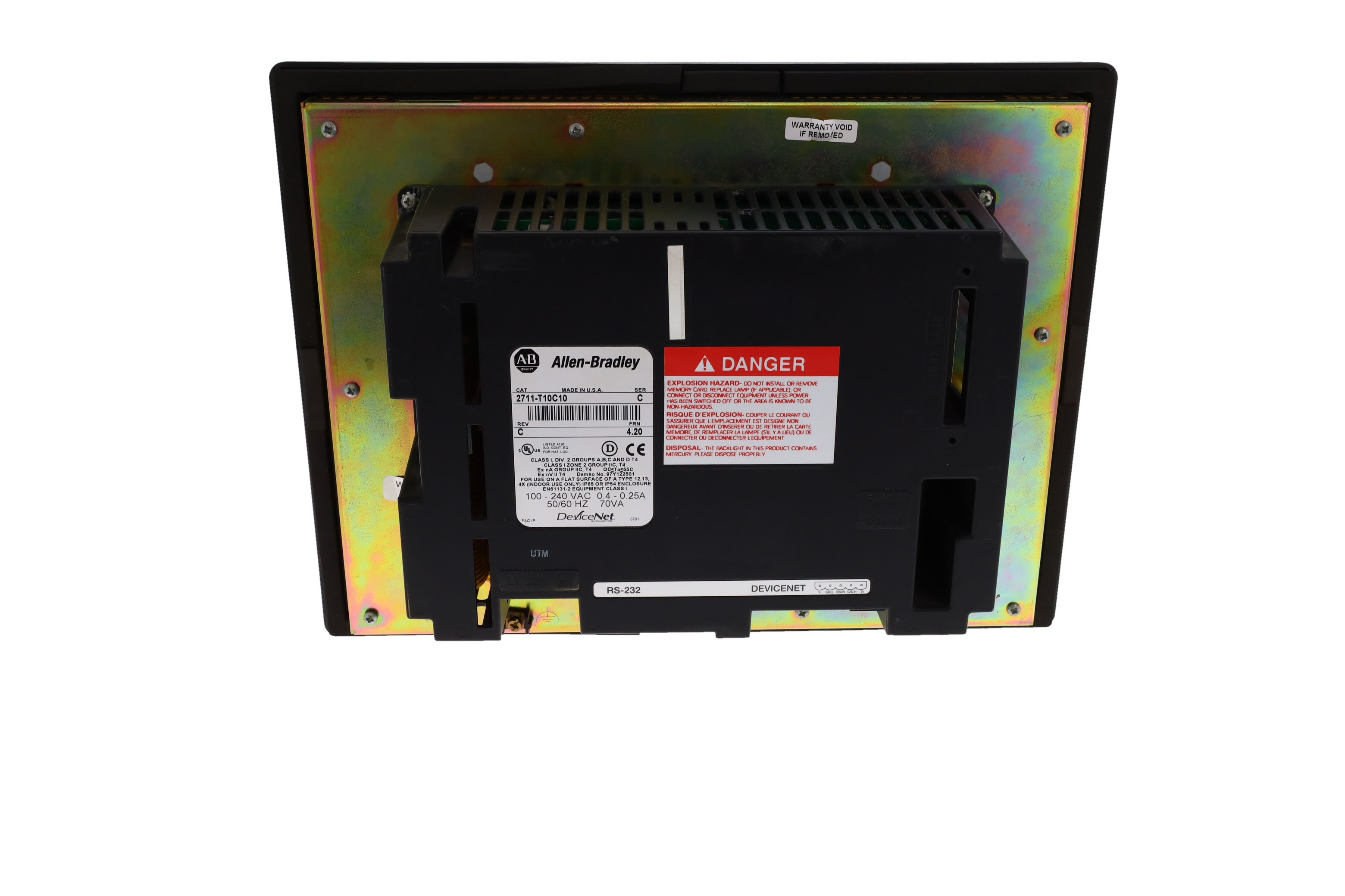 ALLEN BRADLEY 2711-T10C10