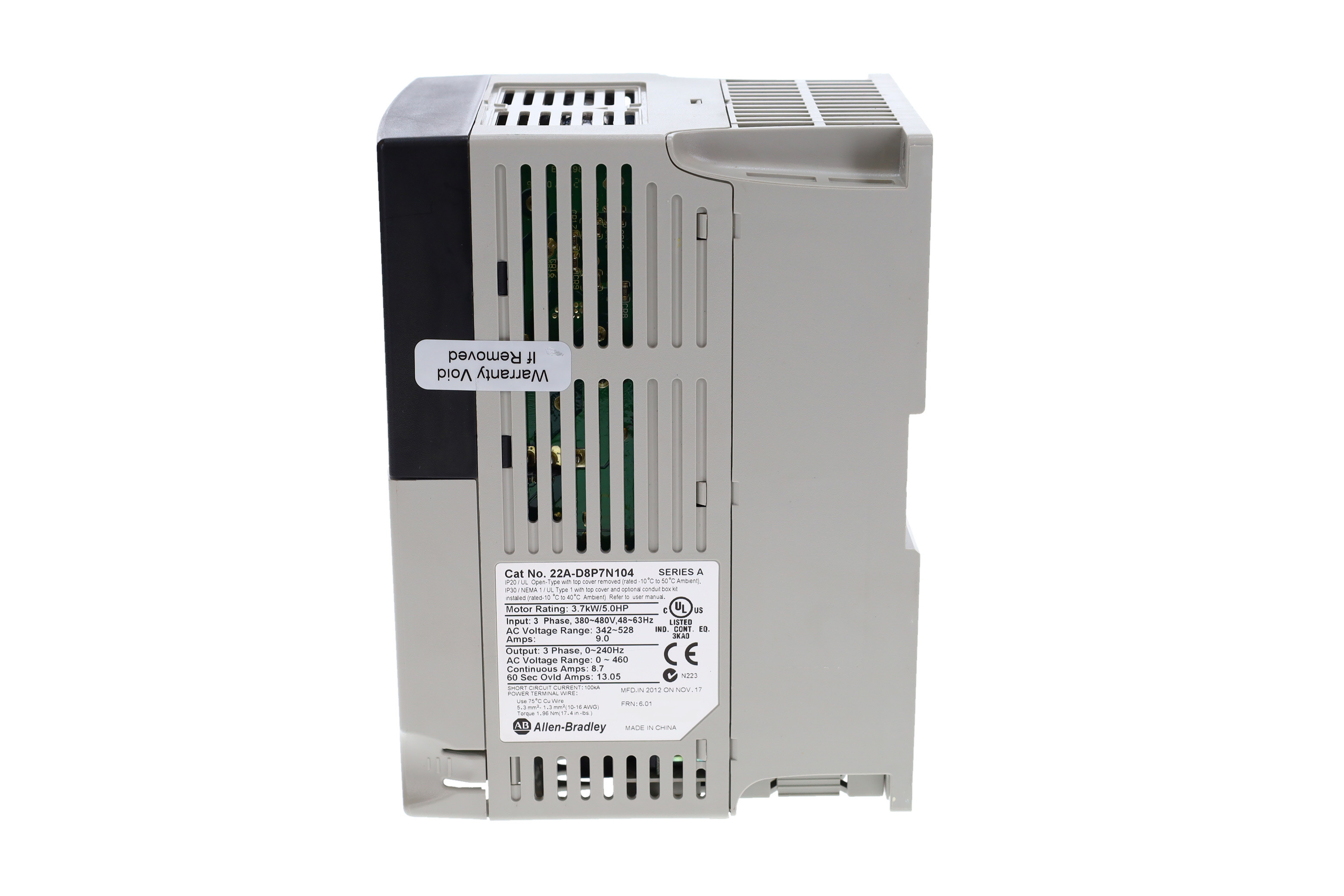 22A-D8P7N104 Drive by ALLEN BRADLEY