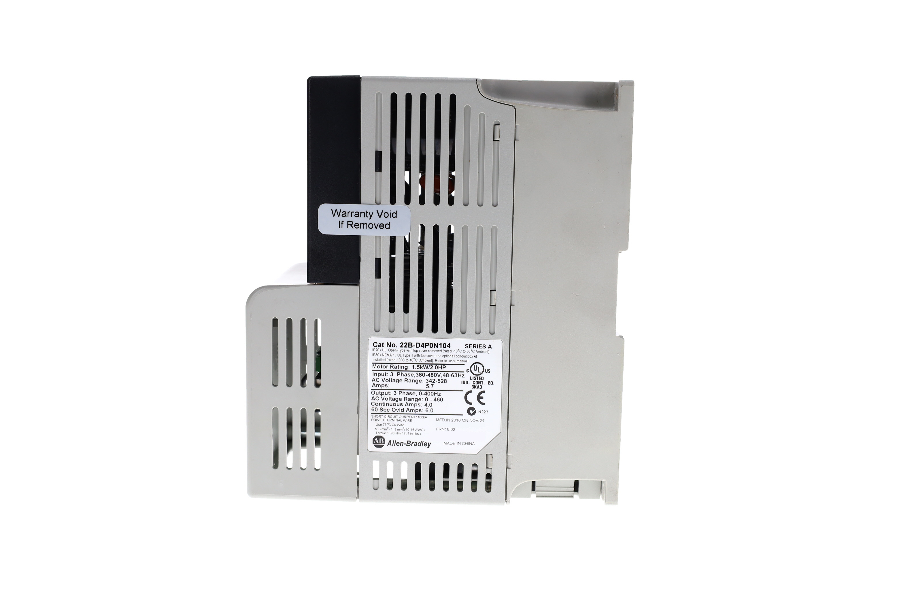 ALLEN BRADLEY 22B-D4P0N104
