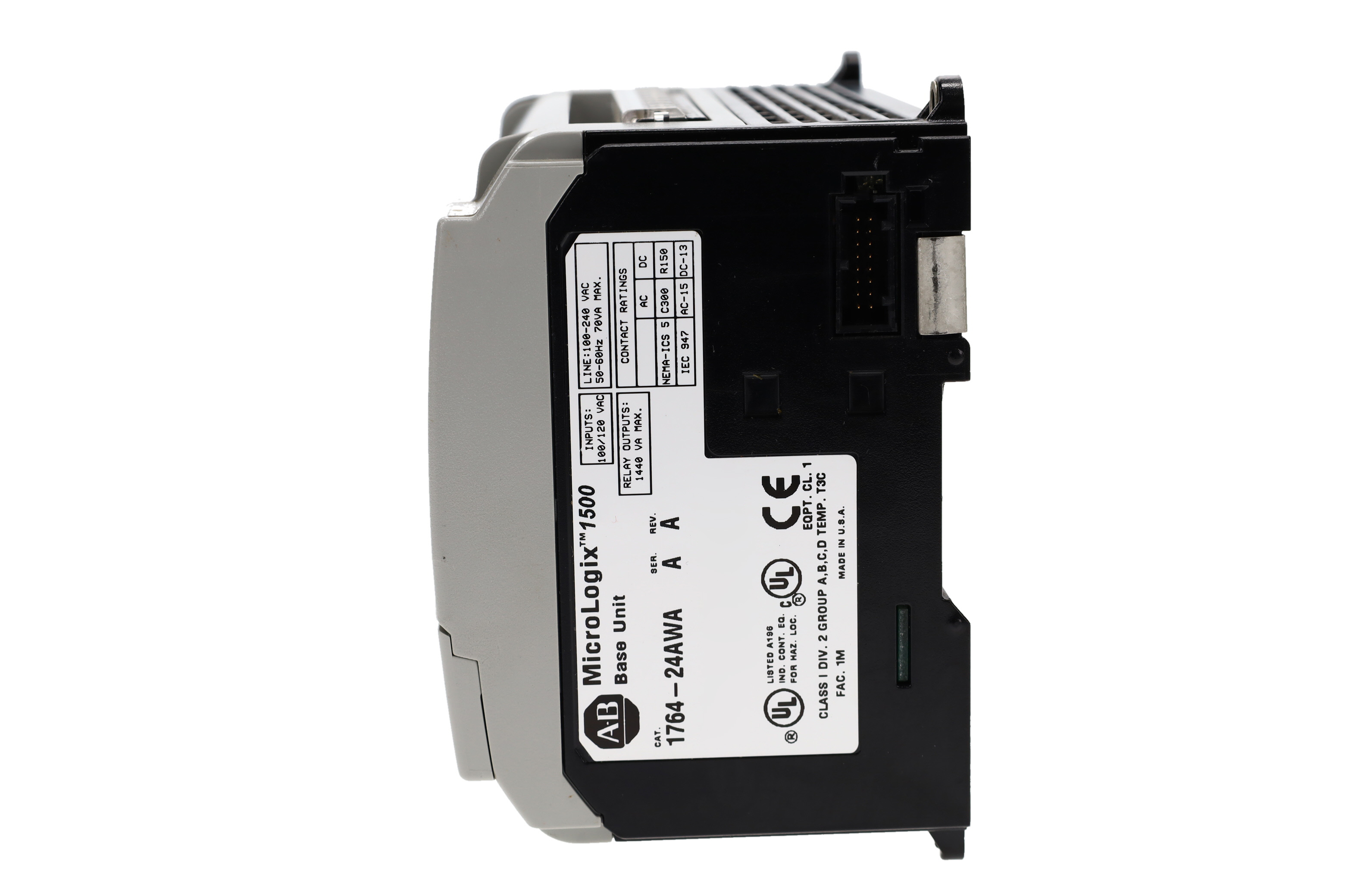 1764-24AWA PLC Module/Rack by ALLEN BRADLEY 1764-24AWA PLC Module/Rack by ALLEN BRADLEY