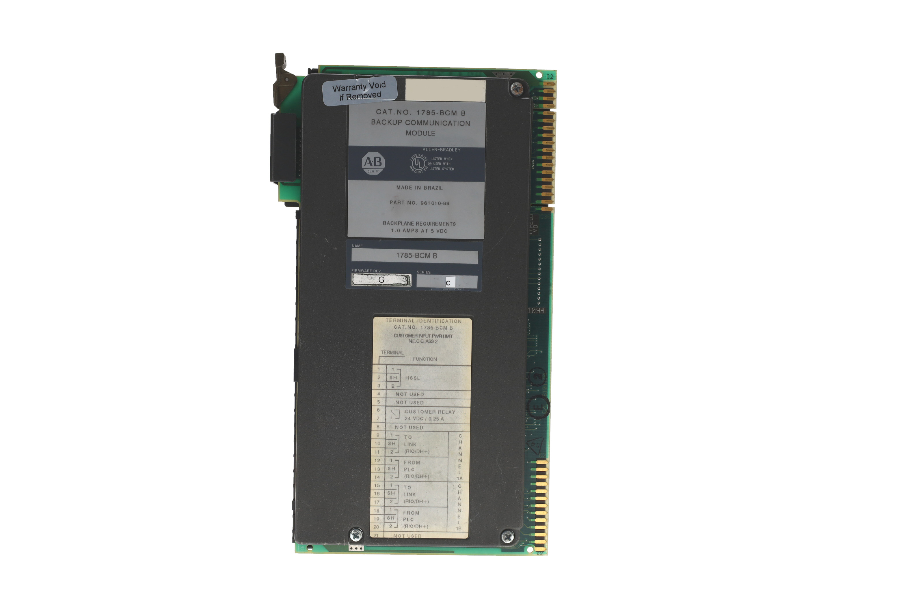 ALLEN BRADLEY 1785-BCM