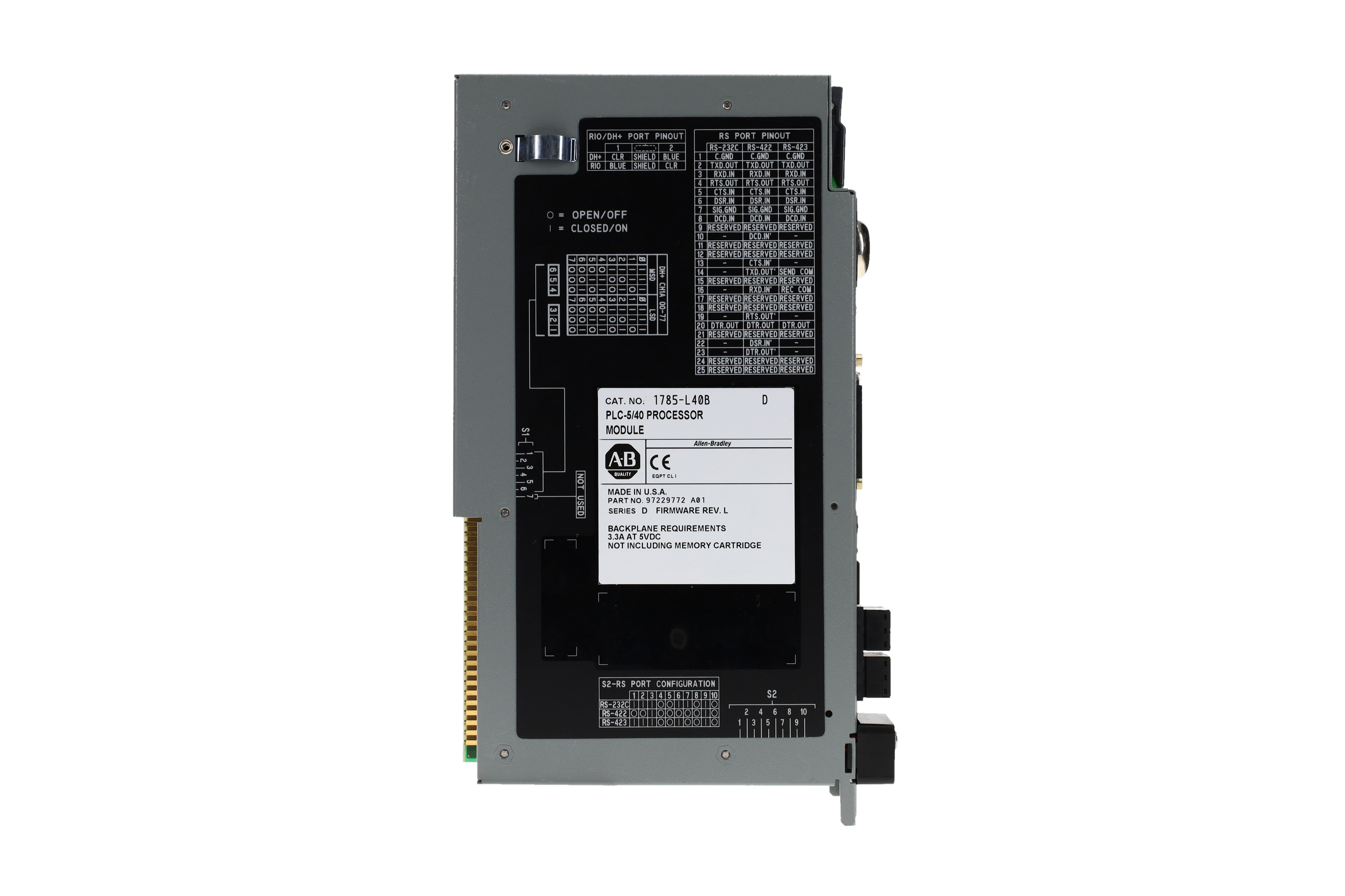 ALLEN BRADLEY 1785-L40B