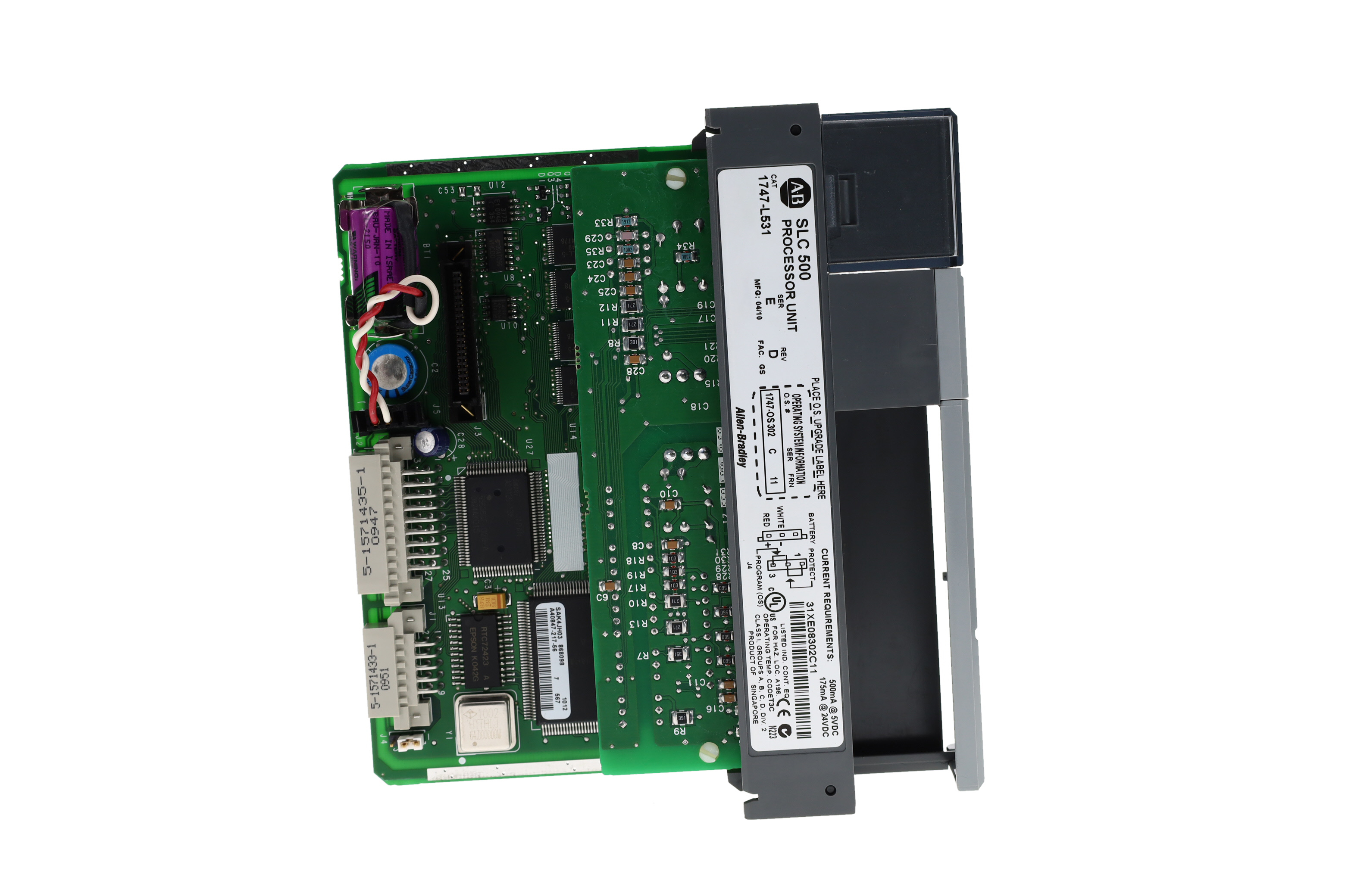 めい Allen Bradley 1747-L531 Ser E SLC 500 5/03 CPUプロセッサユニット