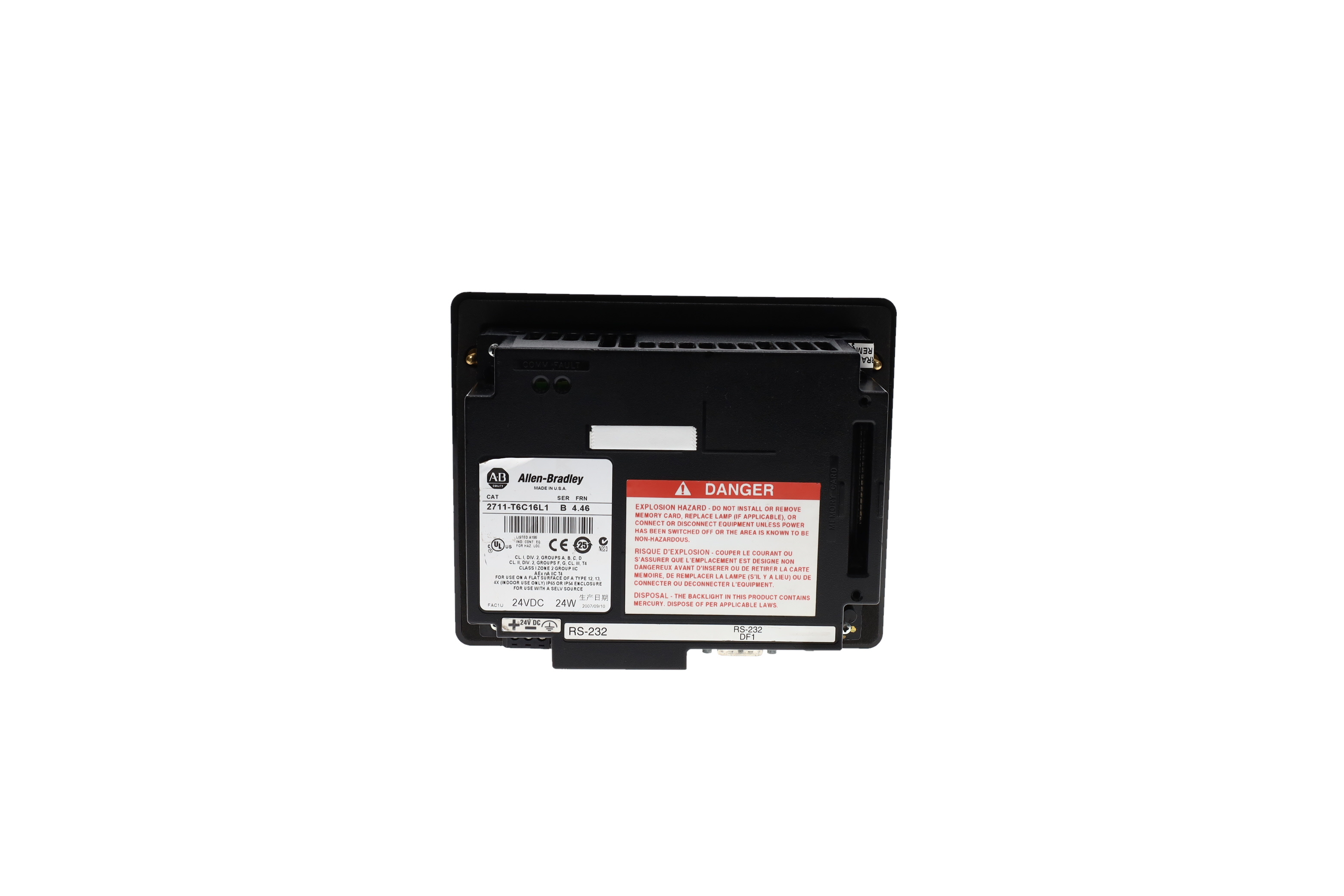 2711-T6C16L1 Operator Interface by ALLEN BRADLEY