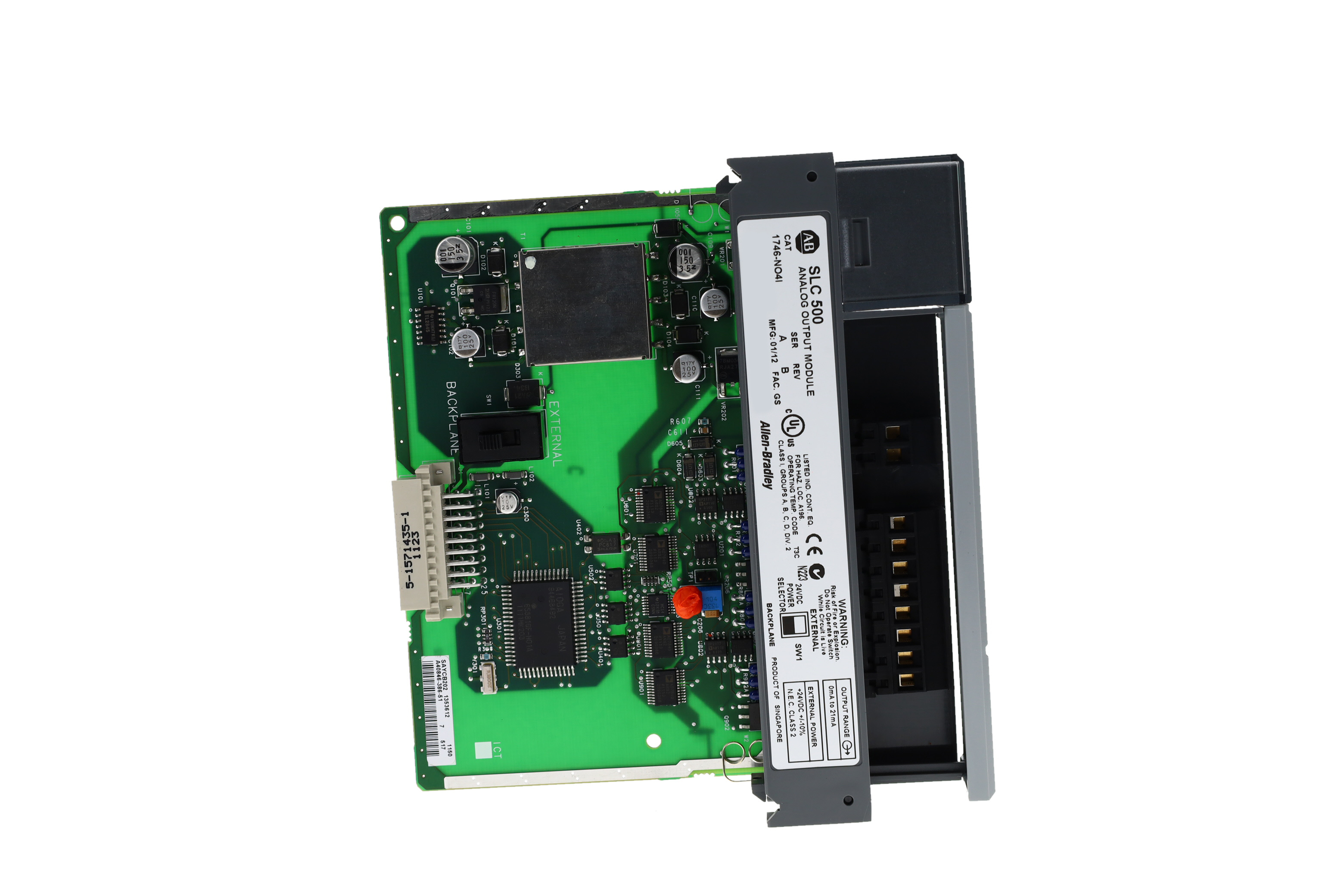 1746-NO4I PLC Module/Rack by ALLEN BRADLEY