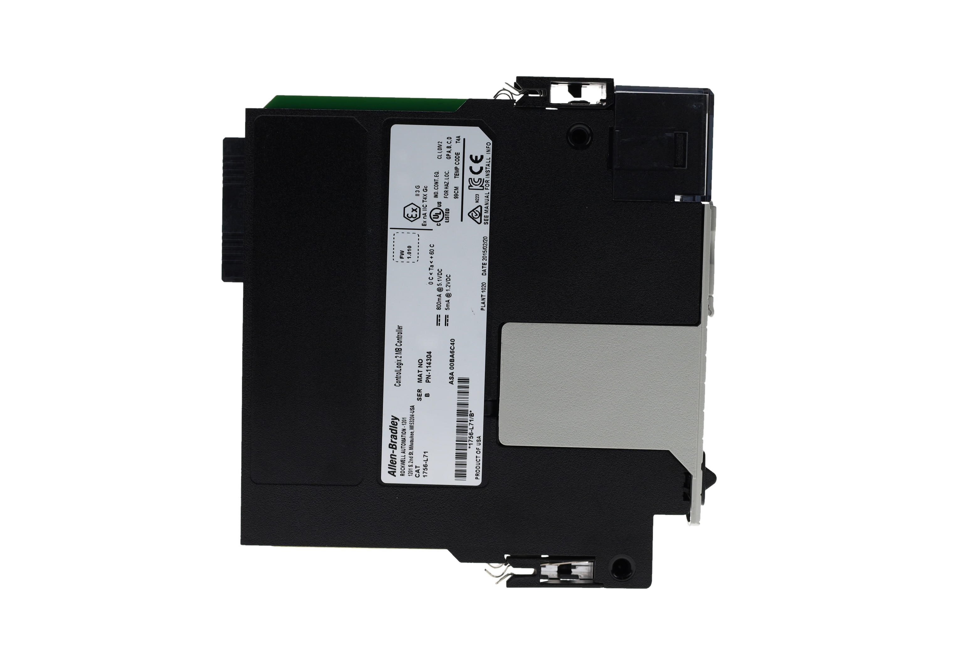 1756-L71 PLC Module/Rack by ALLEN BRADLEY
