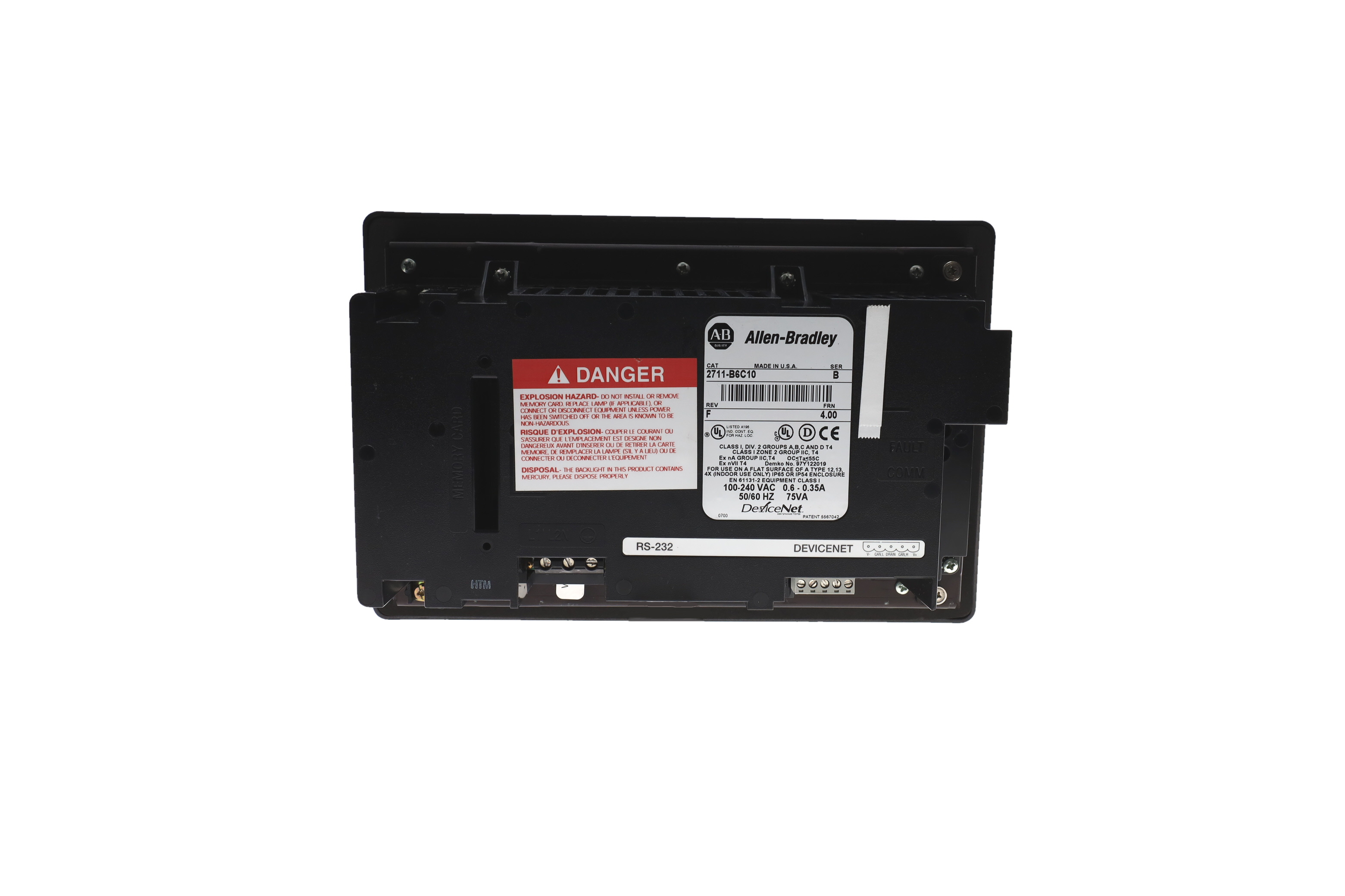 ALLEN BRADLEY 2711-B6C10