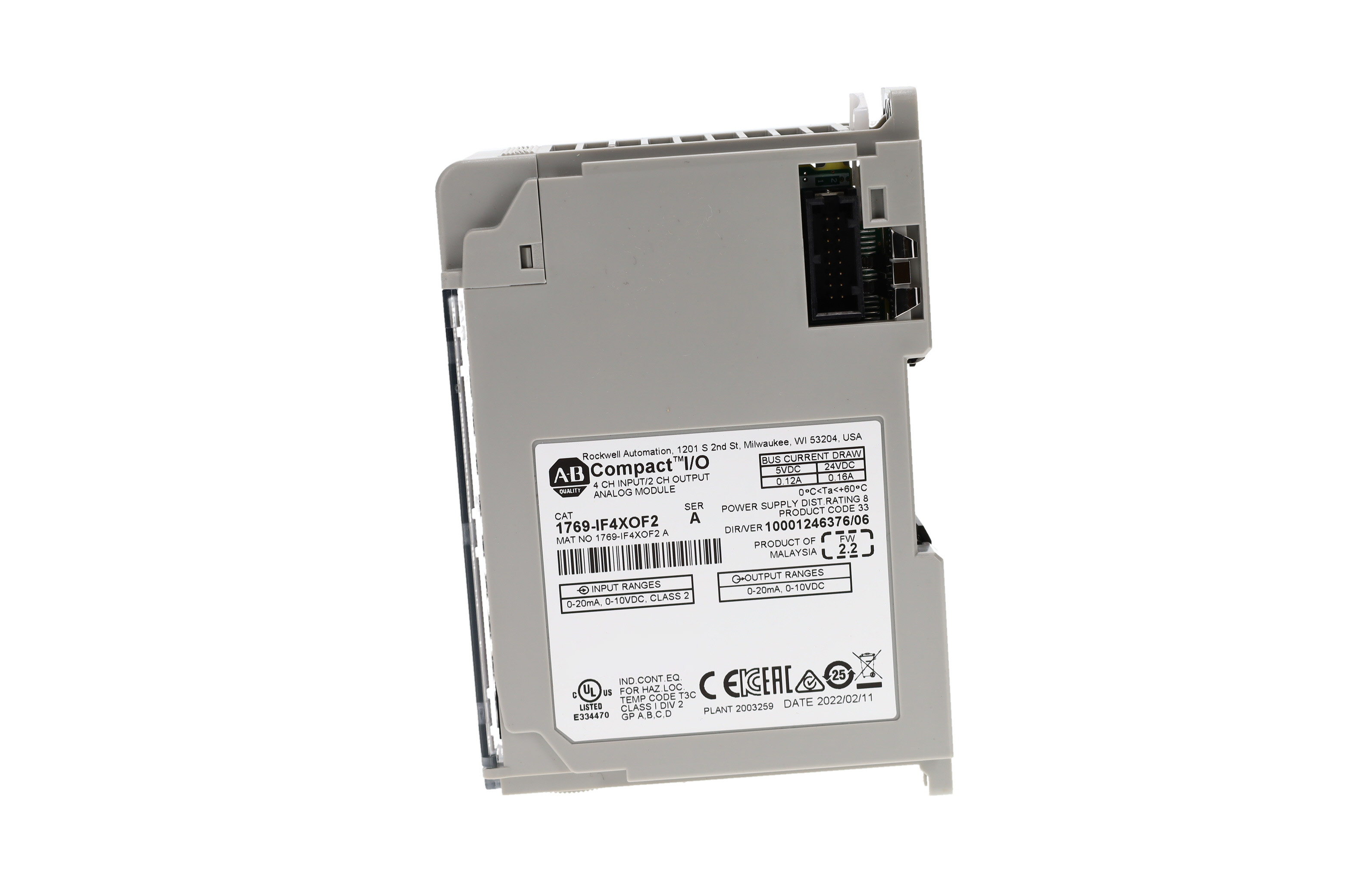 ALLEN BRADLEY 1769-IF4XOF2