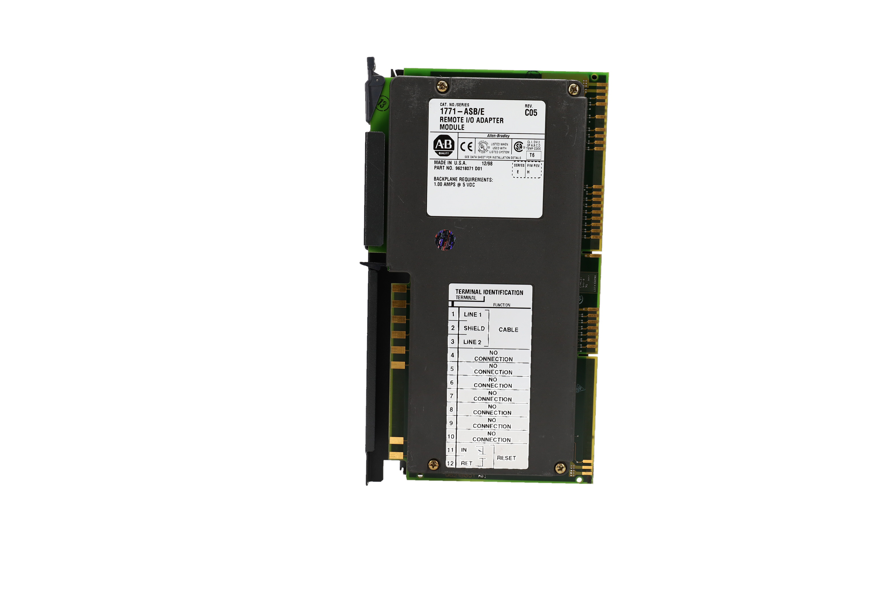 ALLEN BRADLEY 1771-ASB