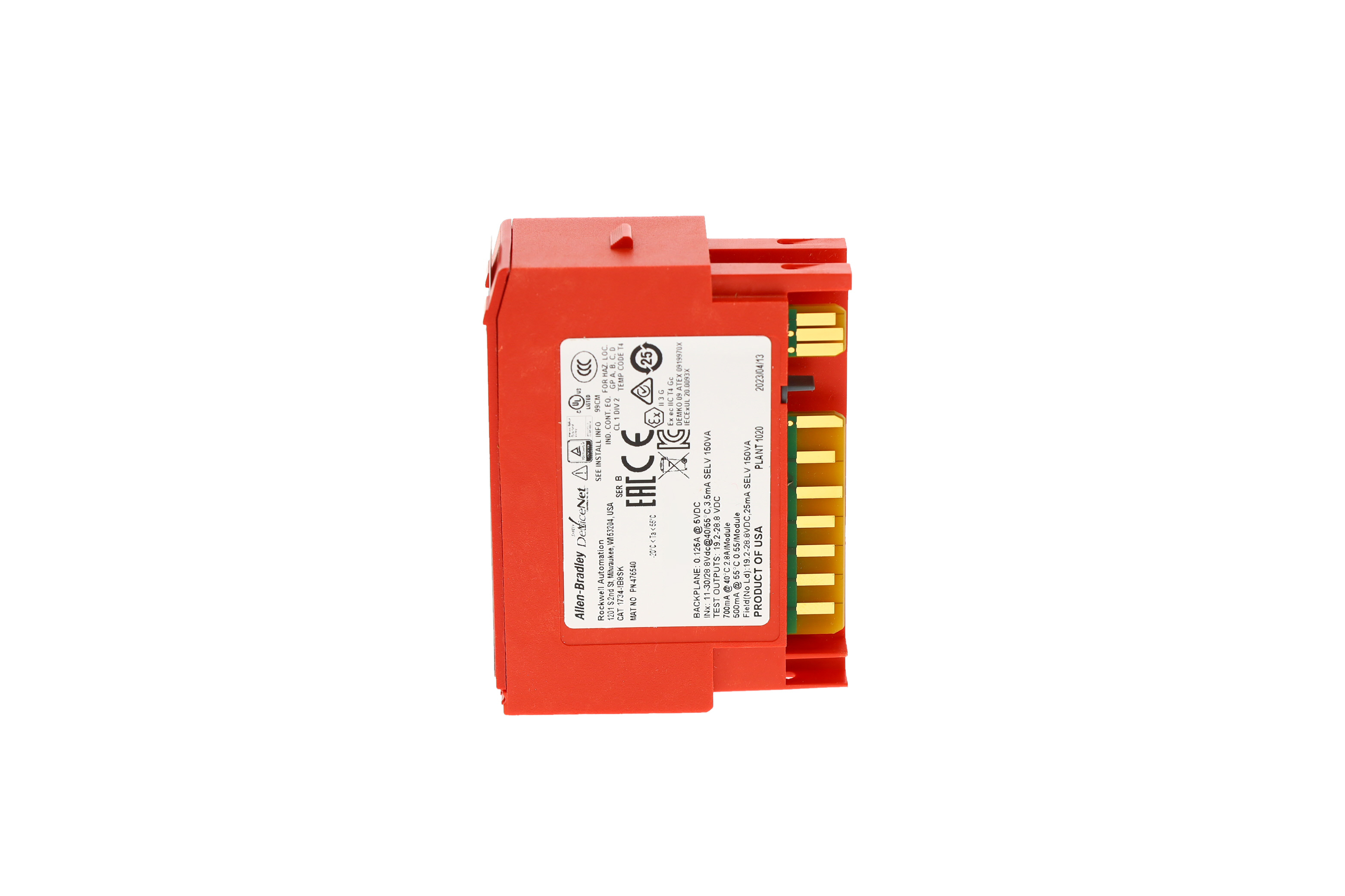 1734-IB8SK PLC Module/Rack by ALLEN BRADLEY