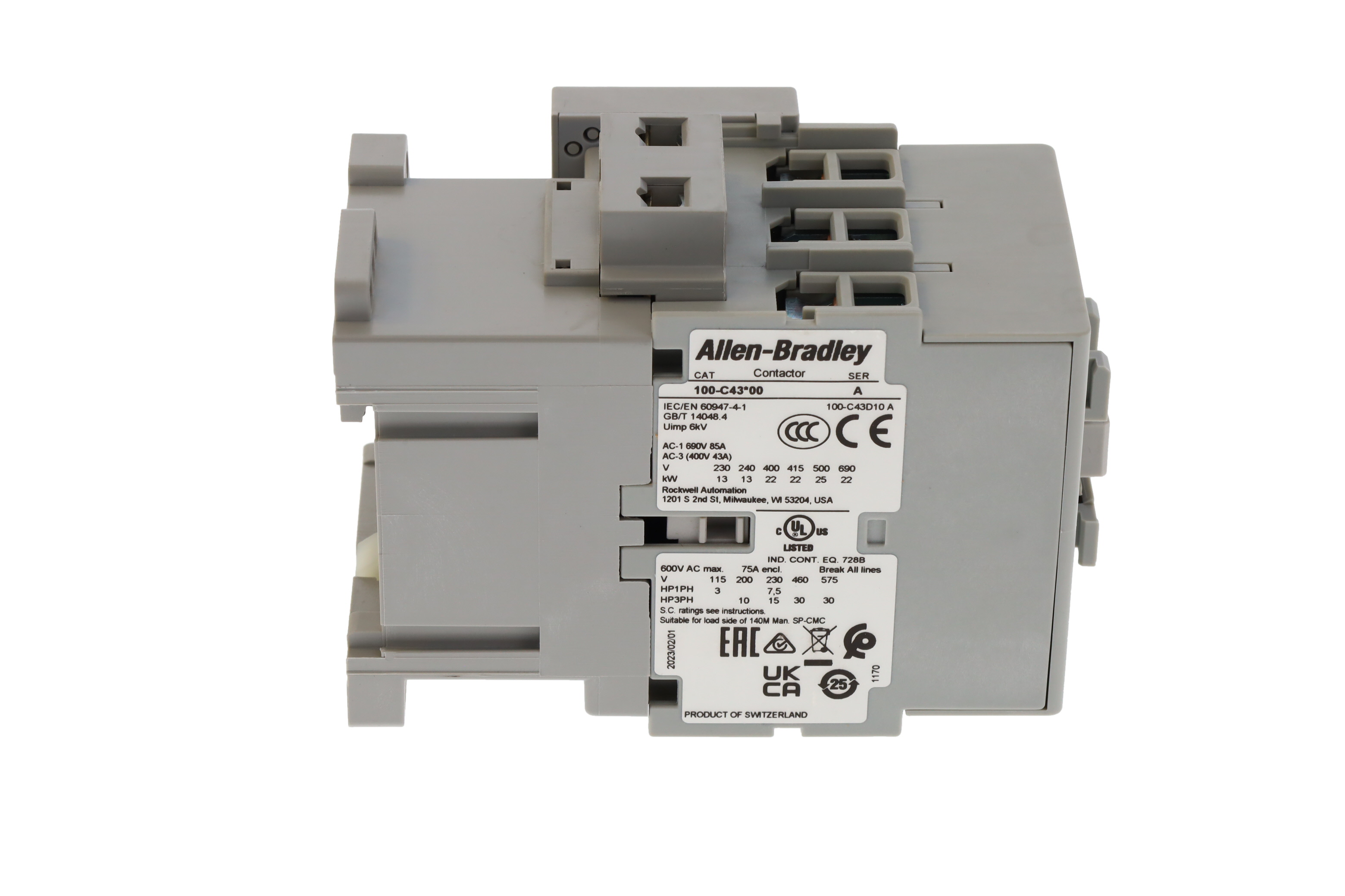 ALLEN BRADLEY 100-C43D10