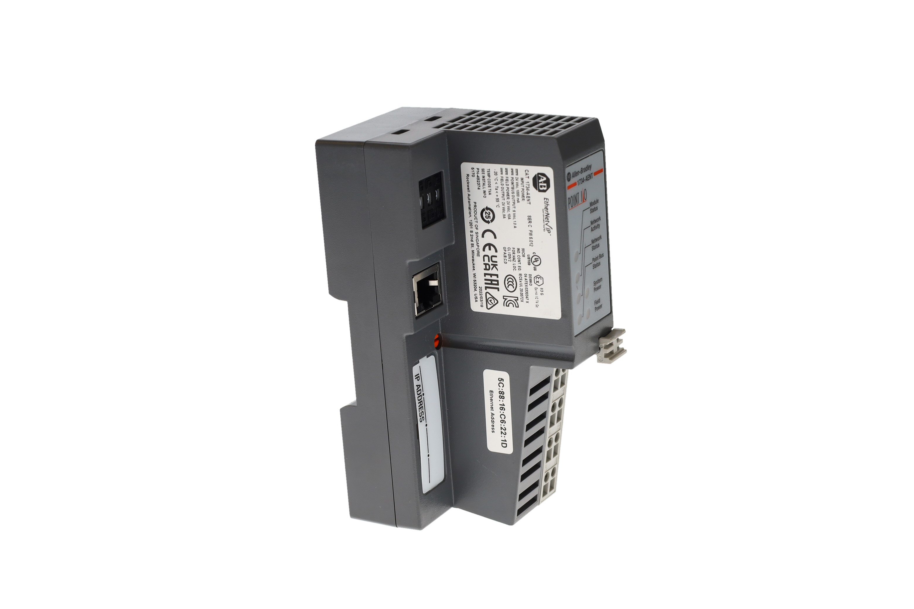 1734-AENT PLC Module/Rack by ALLEN BRADLEY