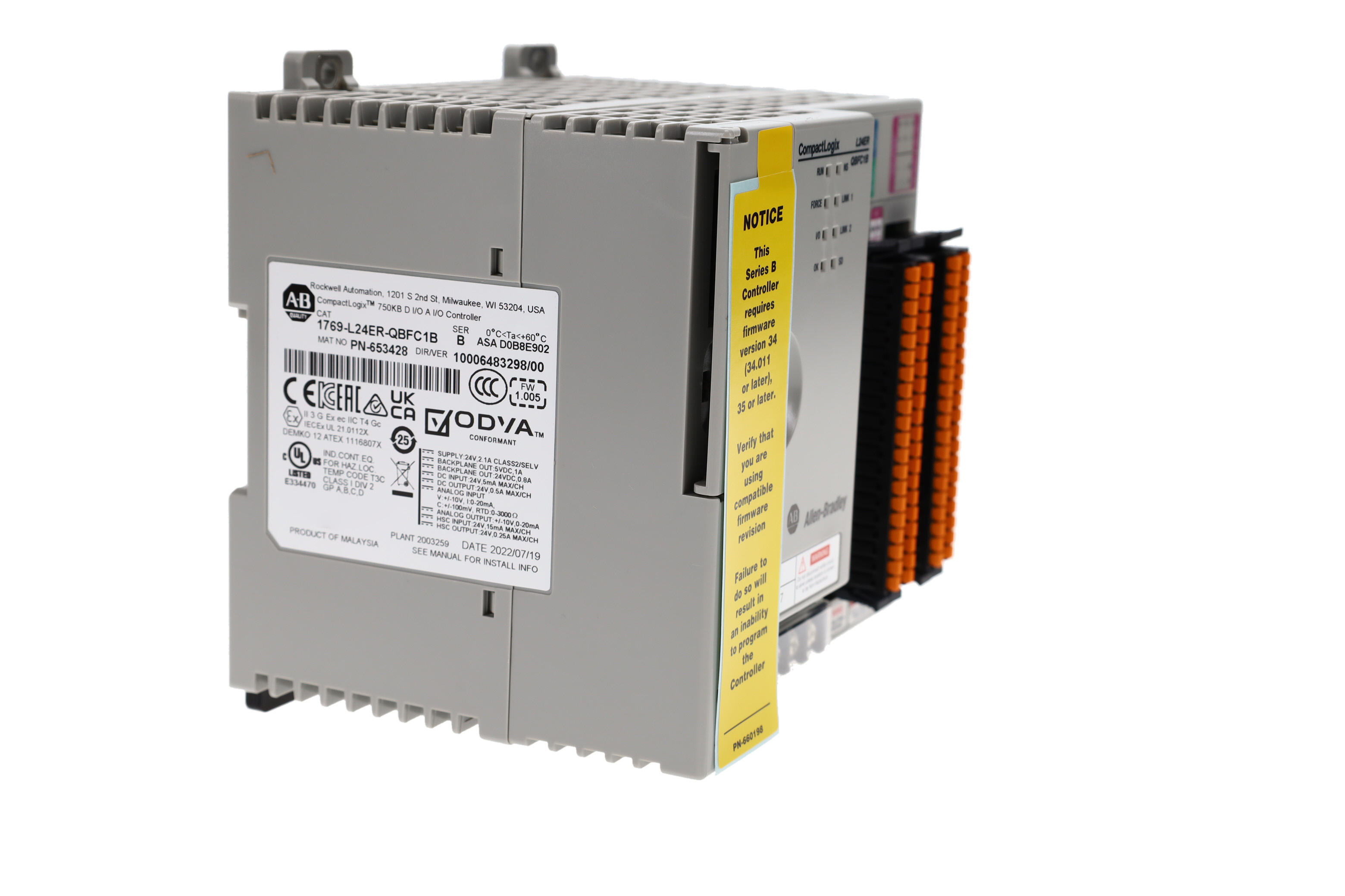 ALLEN BRADLEY 1769-L24ER-QBFC1B