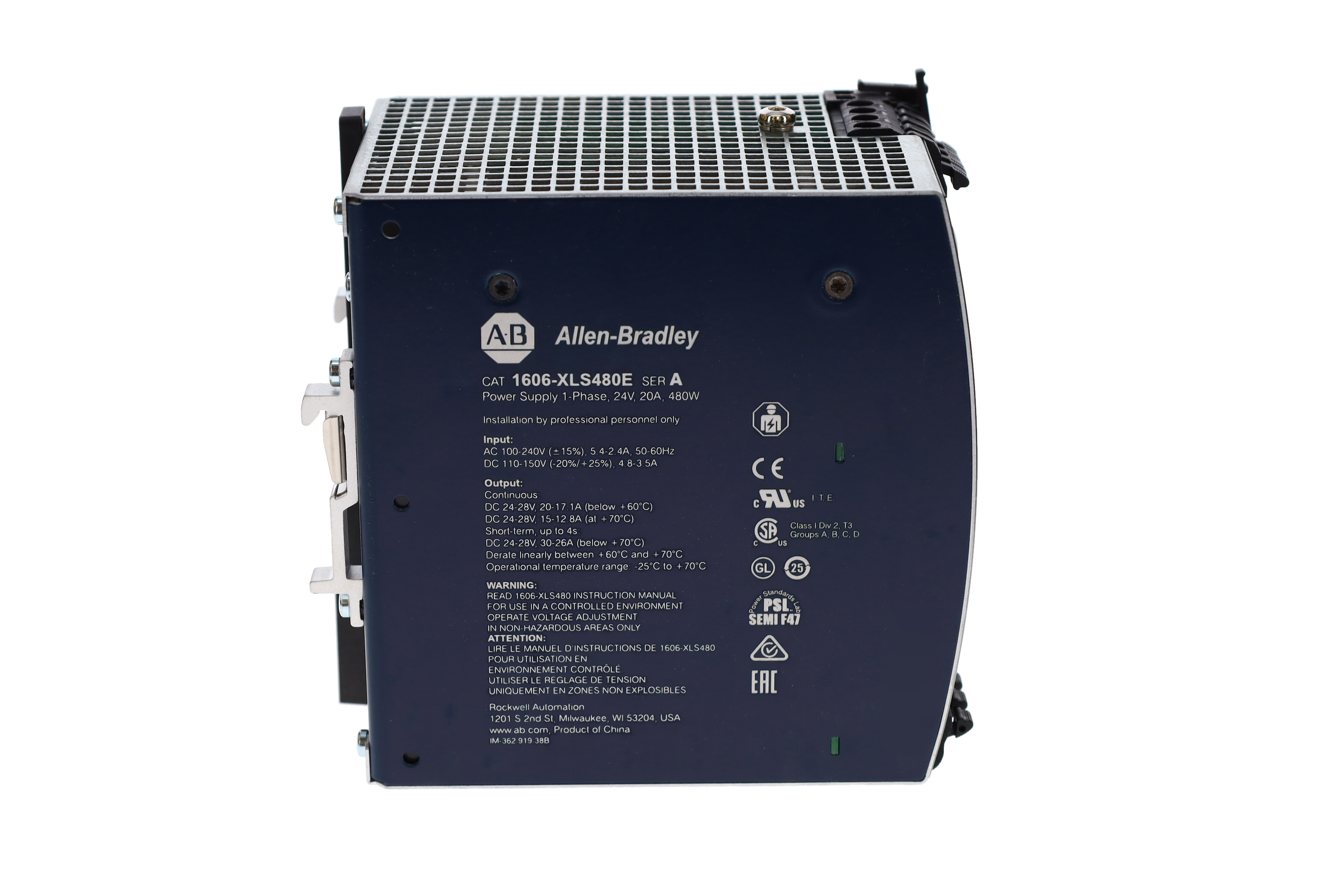ALLEN BRADLEY 1606-XLS480E