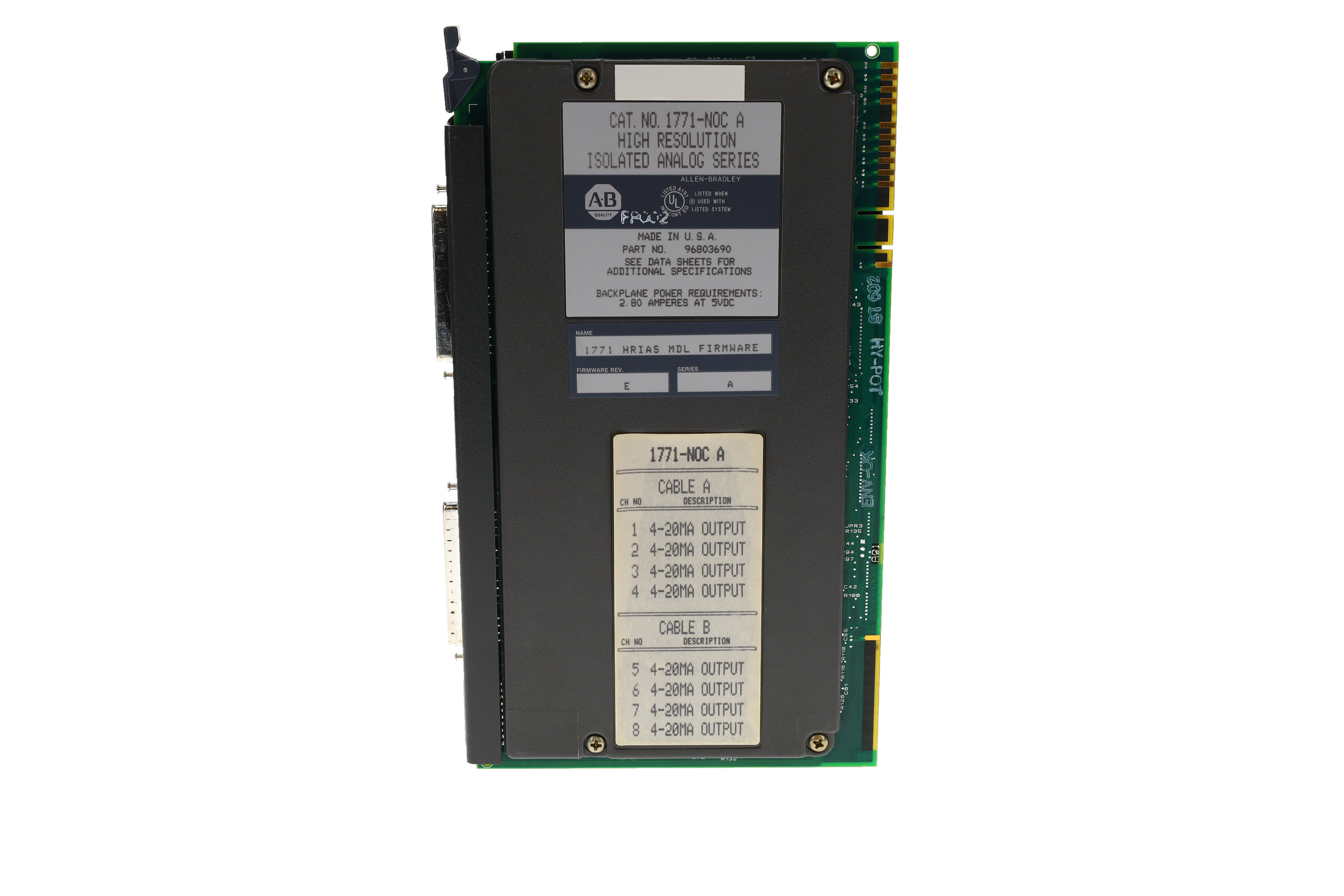 ALLEN BRADLEY 1771-NOC