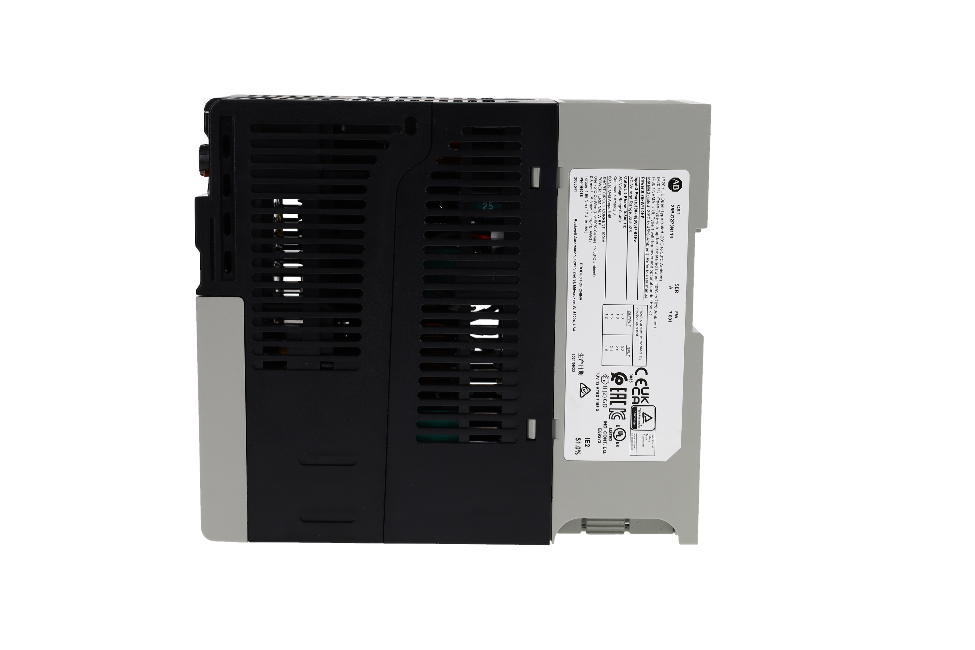 ALLEN BRADLEY 25B-D2P3N114