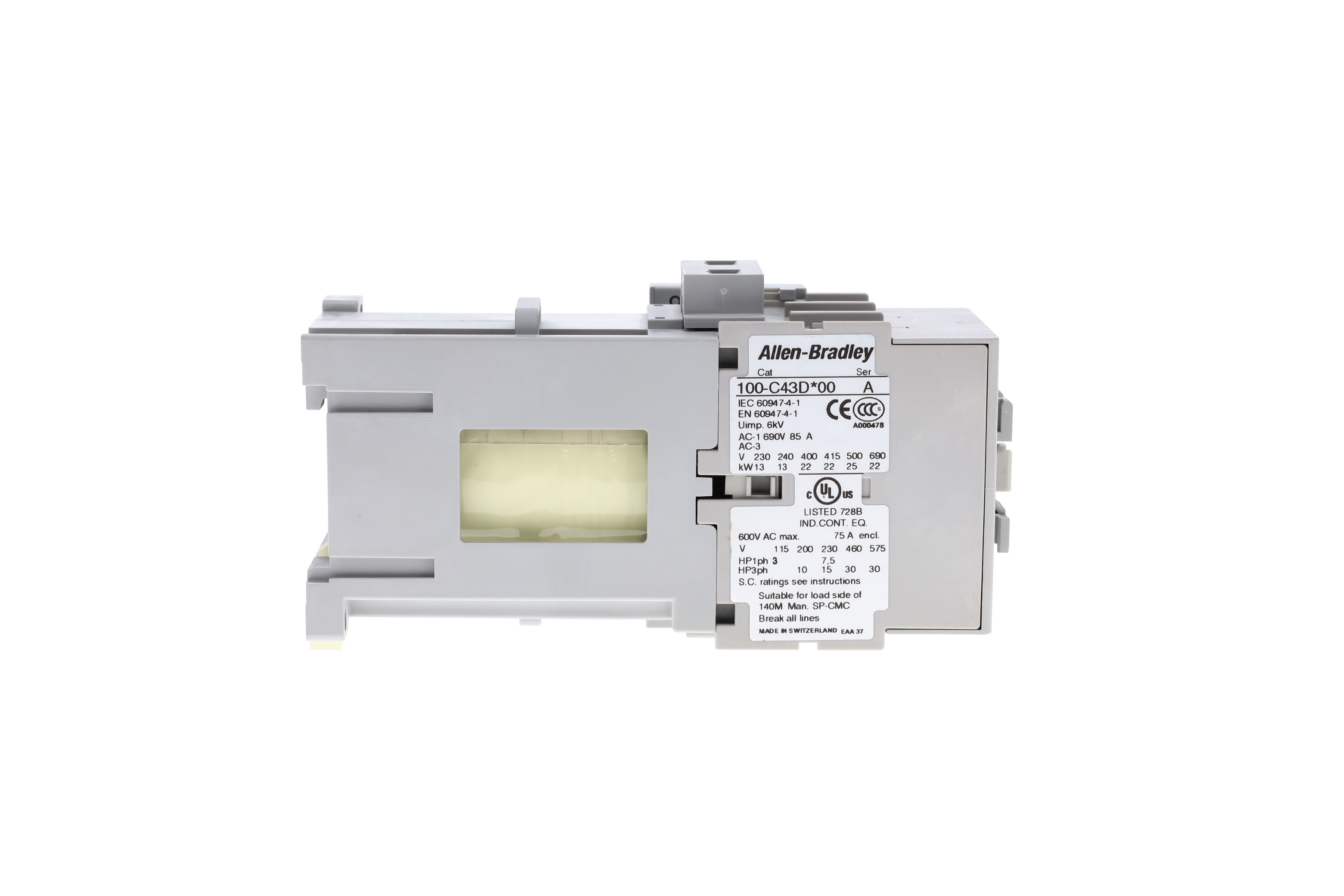 ALLEN BRADLEY 100-C43DJ10