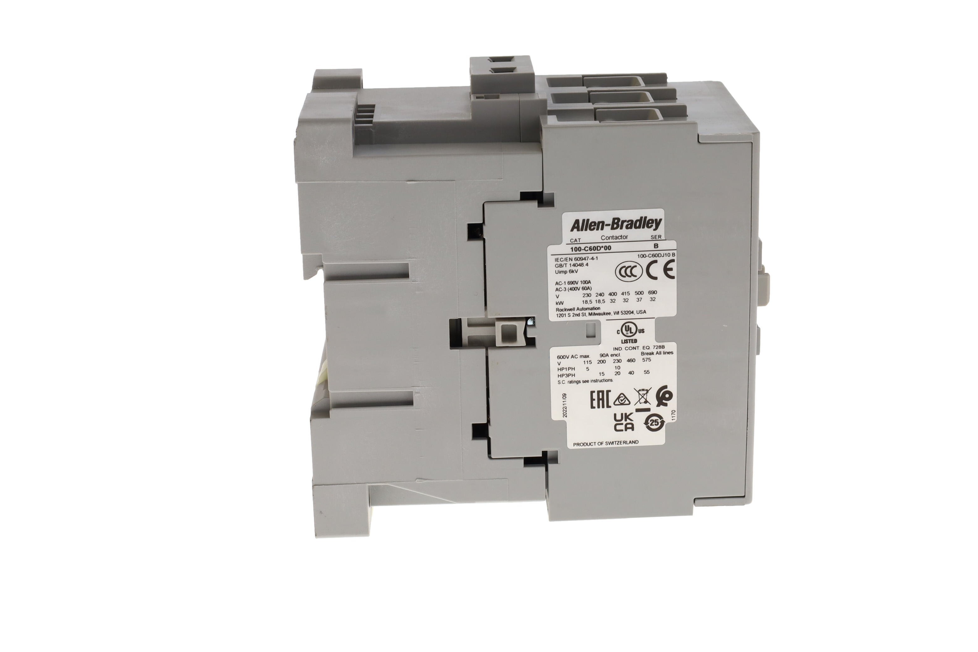 ALLEN BRADLEY 100-C60DJ10