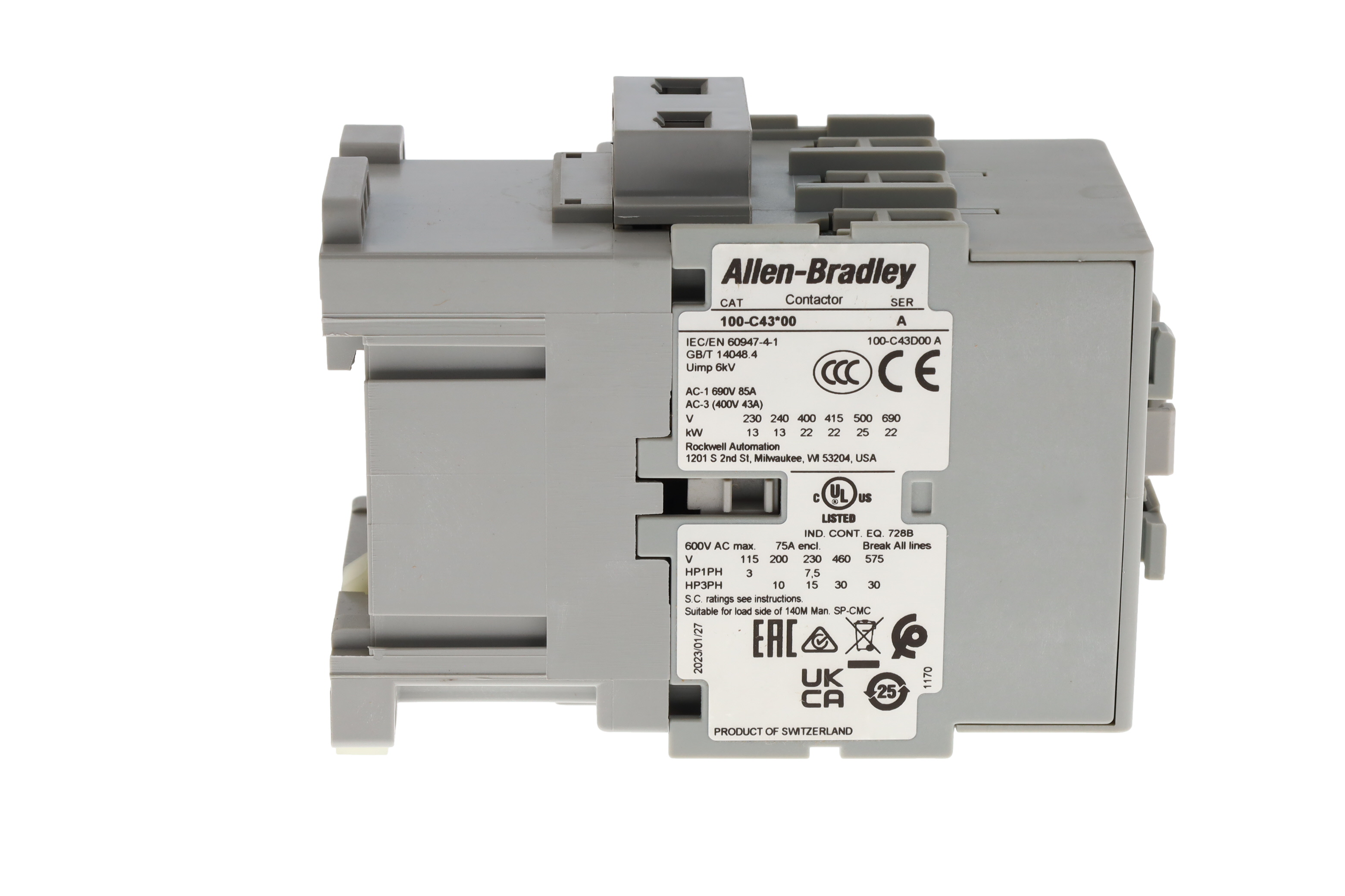 ALLEN BRADLEY 100-C43D00