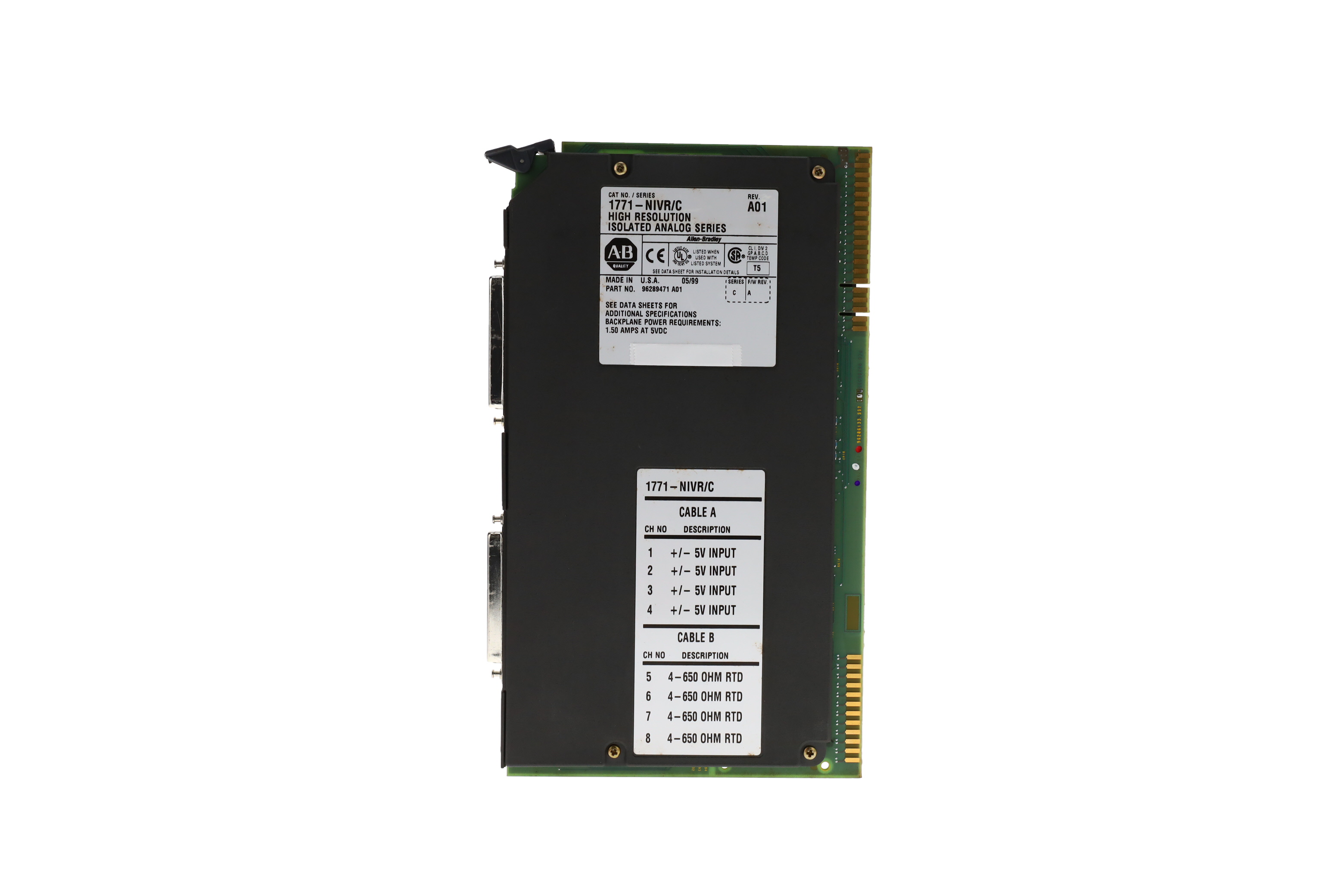 ALLEN BRADLEY 1771-NIVR