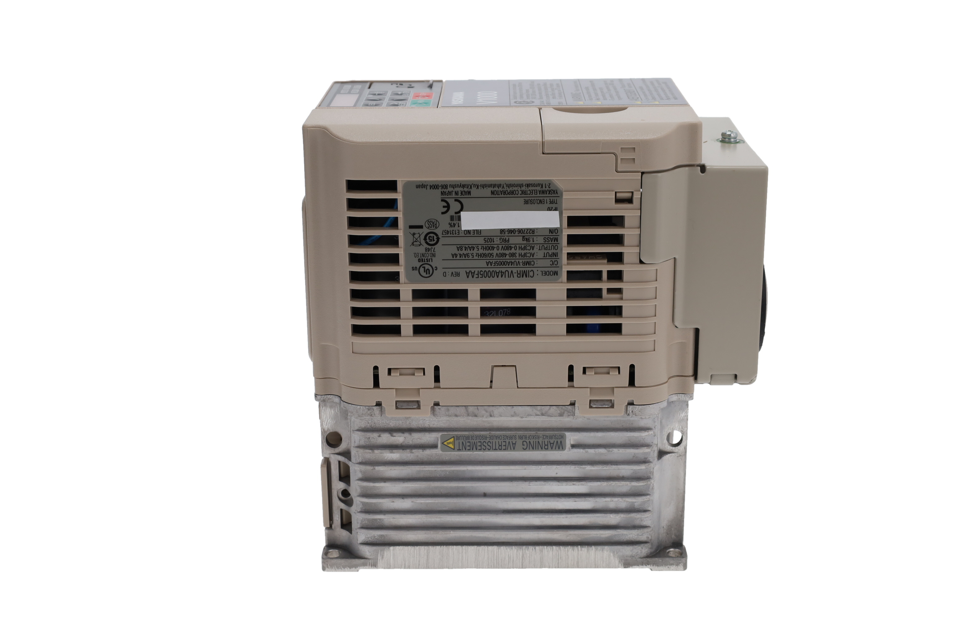 YASKAWA ELECTRIC CIMR-VU4A0005FAA