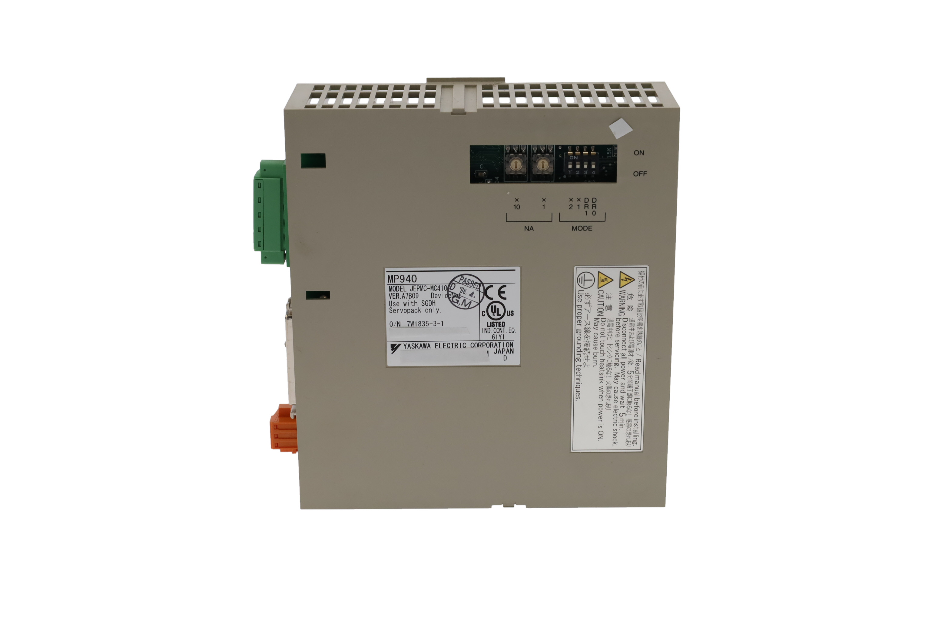 YASKAWA ELECTRIC JEPMC-MC410