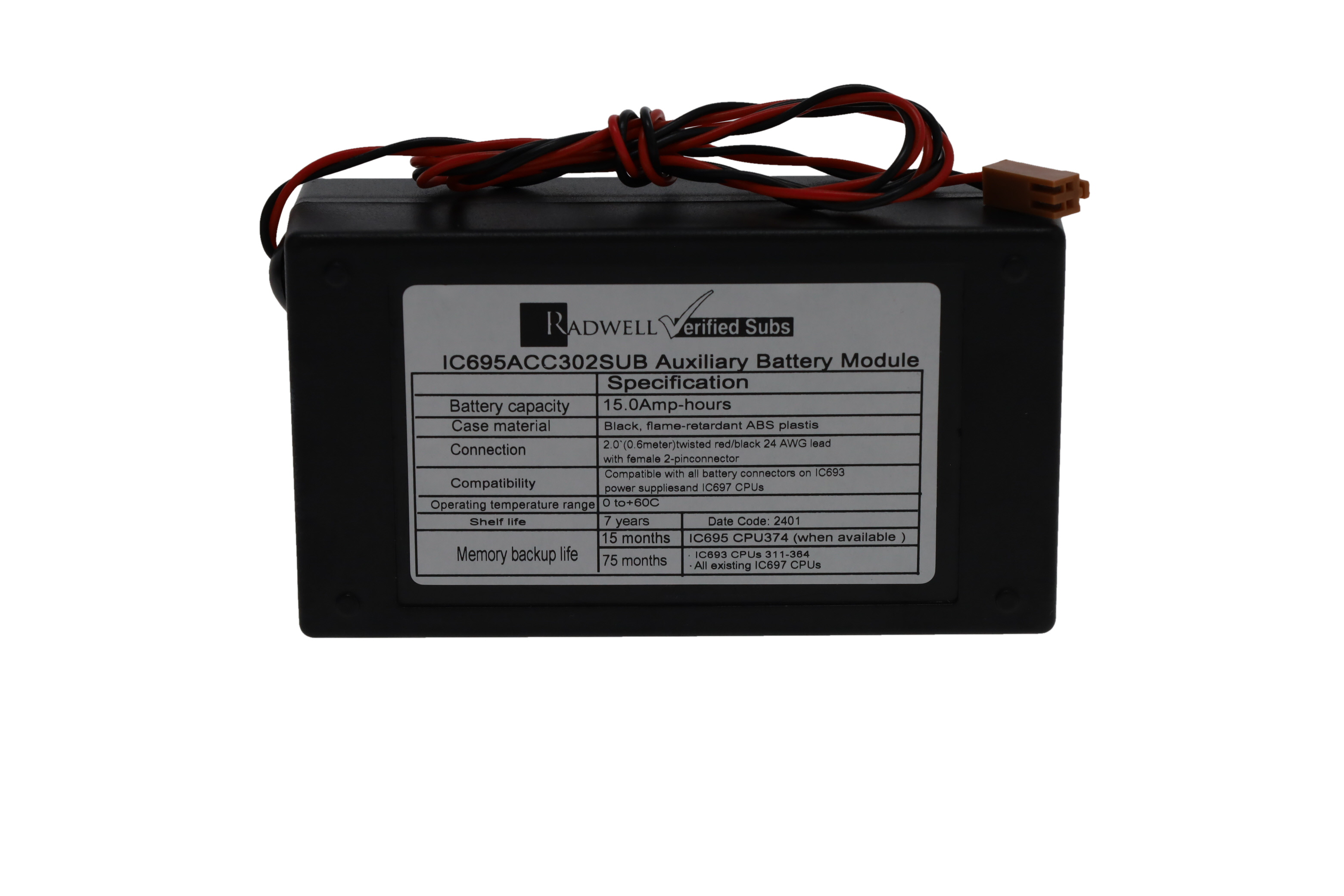 Radwell Transfer Module IC695ACC302-SUB PLC Module/Rack by RADWELL VERIFIED SUBSTITUTE