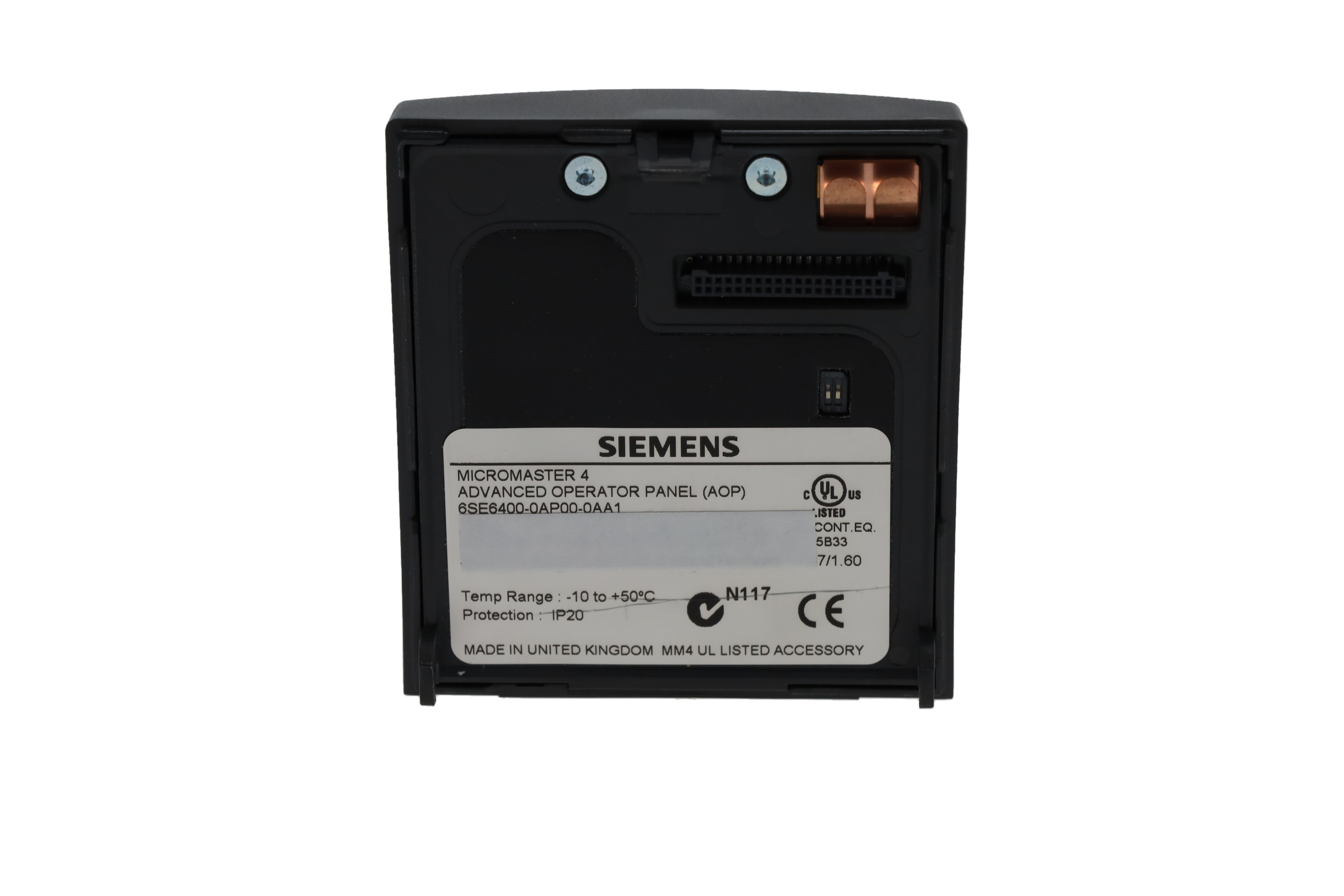 SIEMENS 6SE6400-0AP00-0AA1