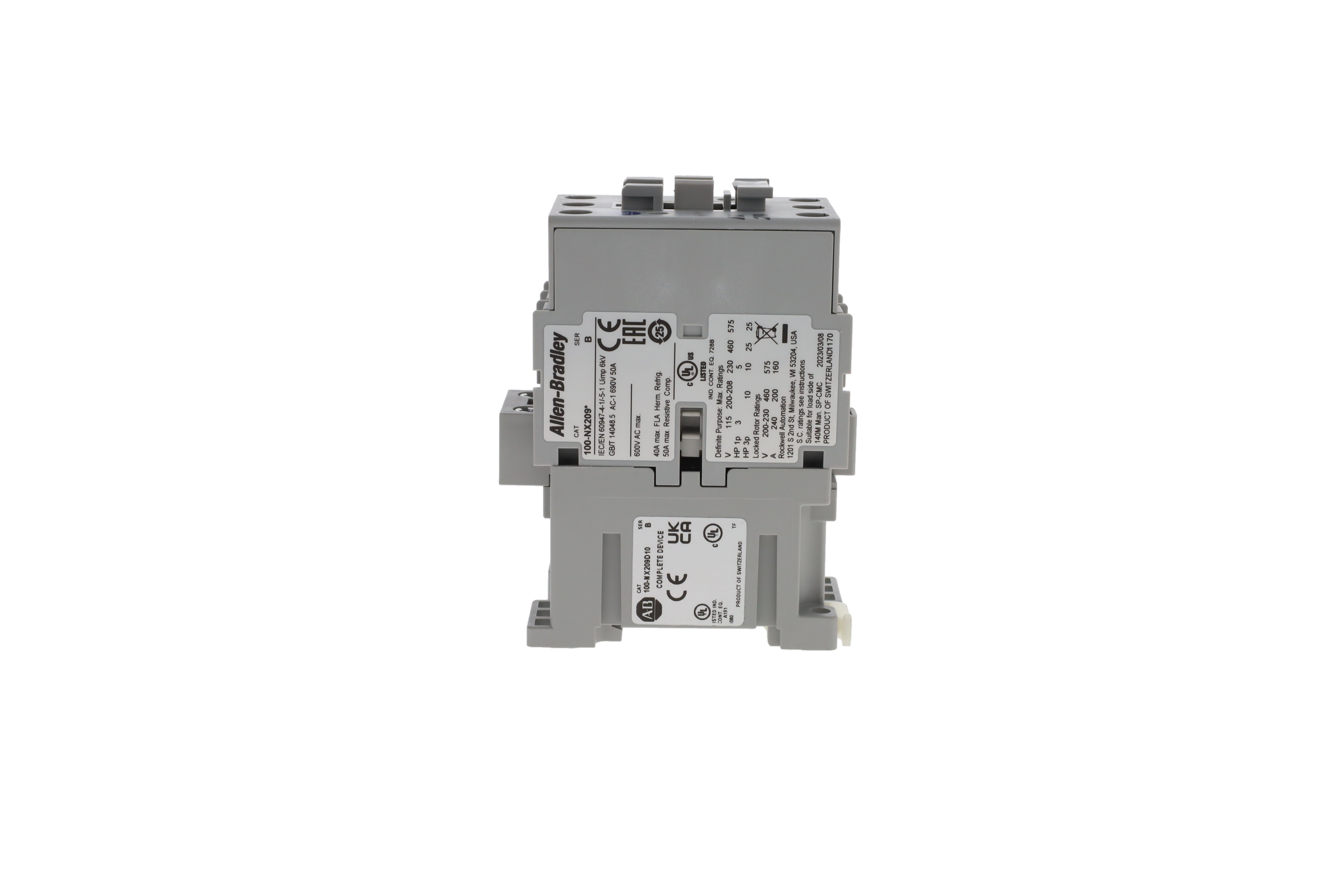 ALLEN BRADLEY 100-NX209D10