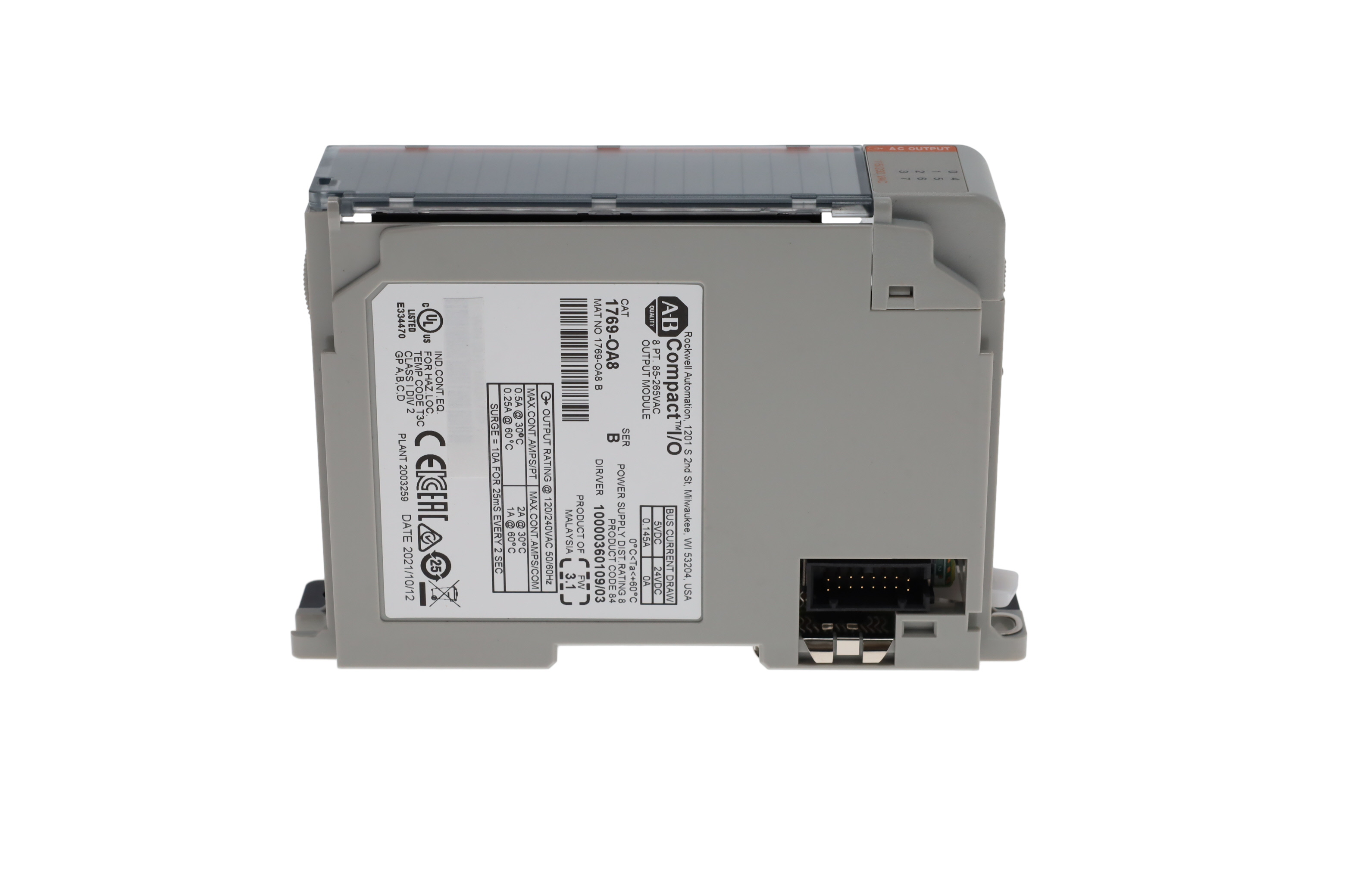 ALLEN BRADLEY 1769-OA8