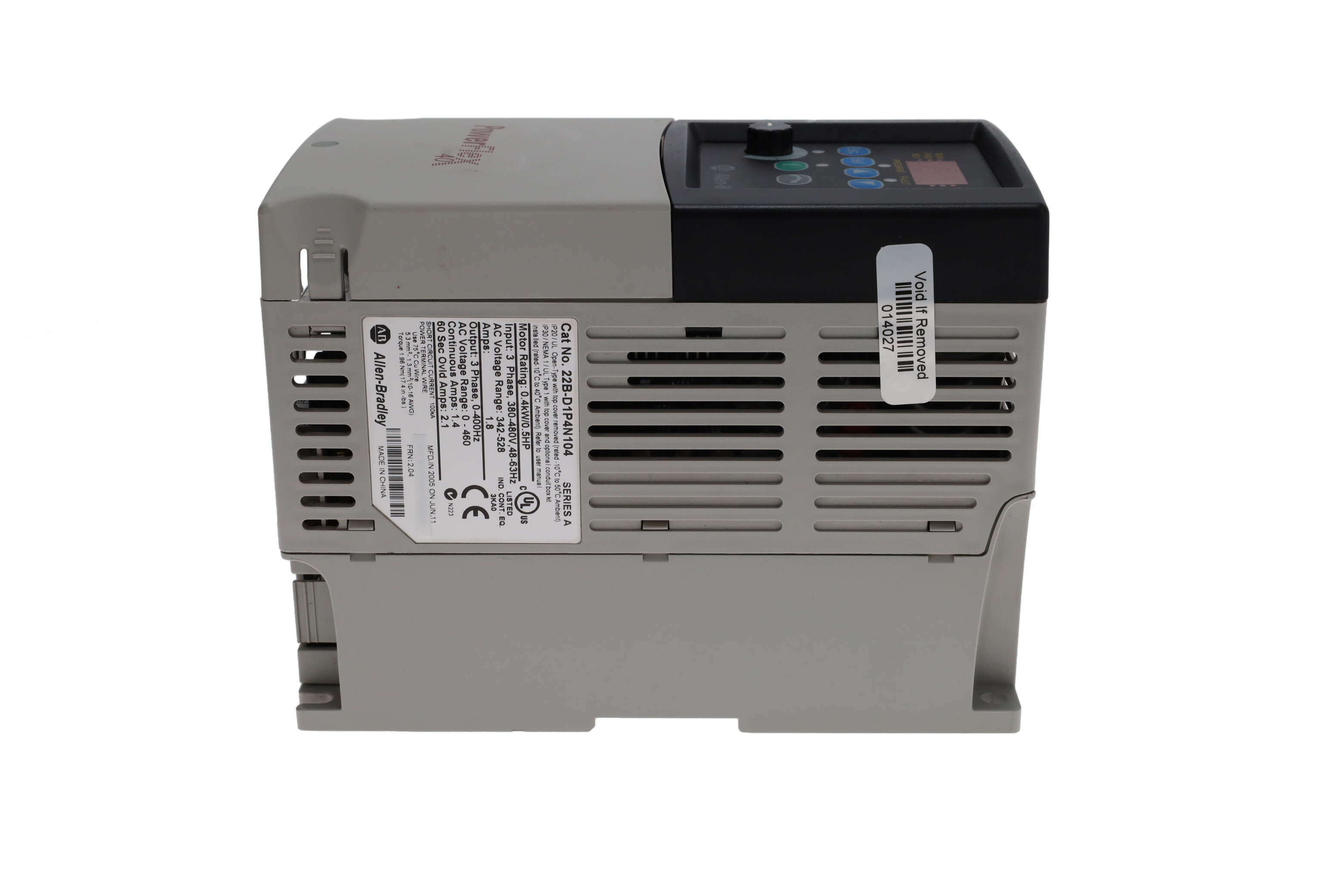 ALLEN BRADLEY 22B-D1P4N104