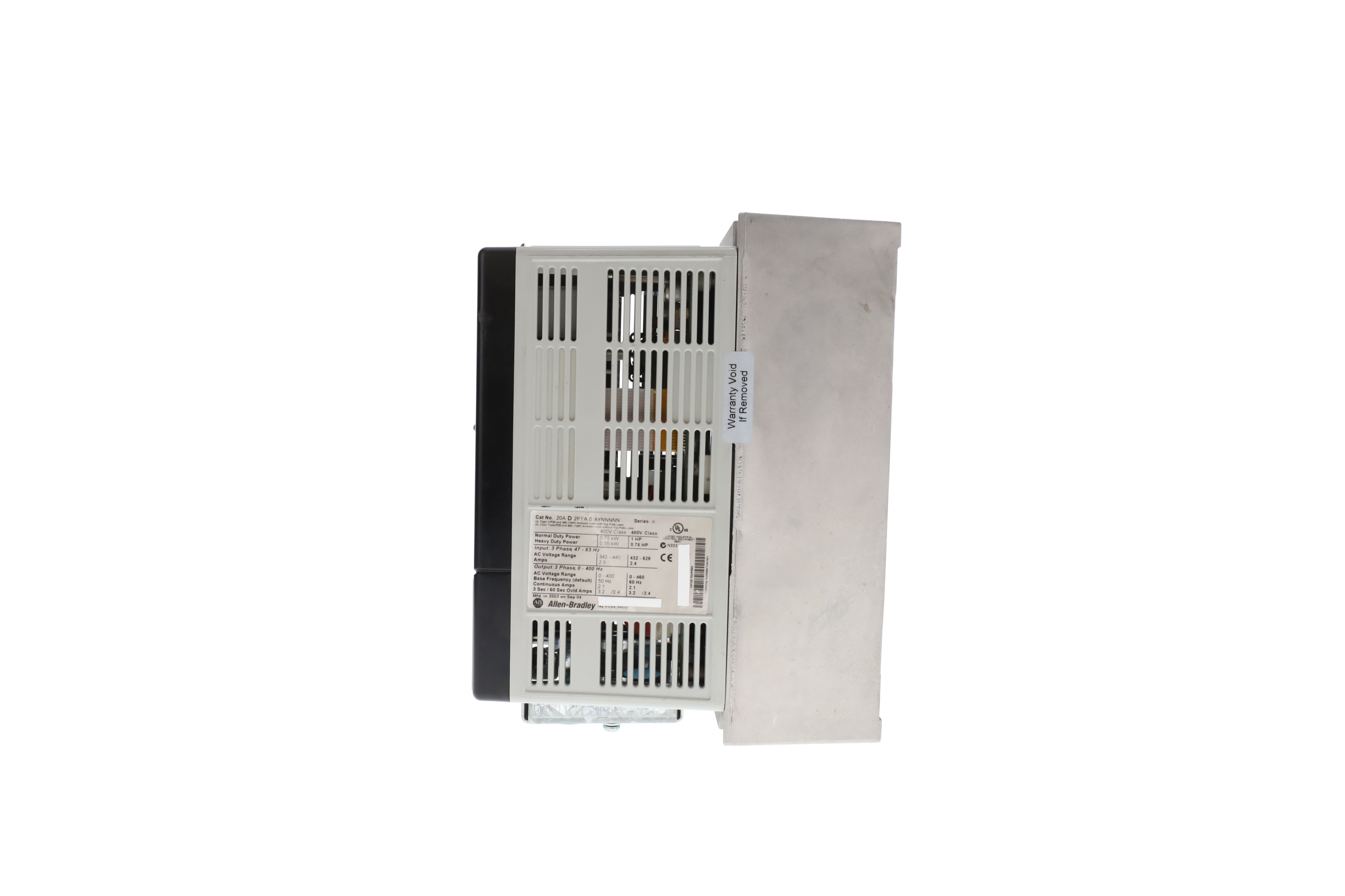 ALLEN BRADLEY 20AD2P1A0AYNNNNN
