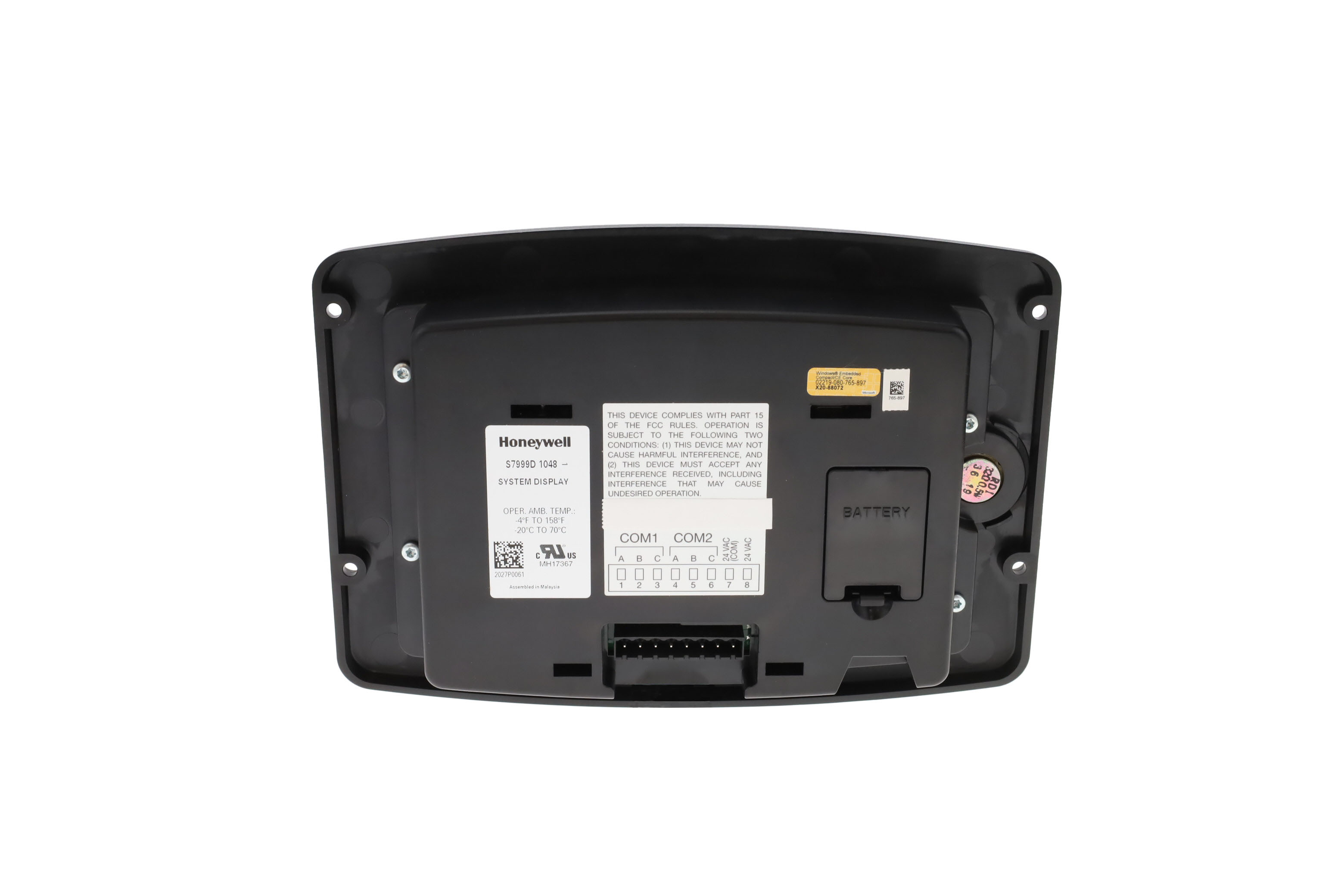 D7998 Visual Guide S7999D1048 Operator Interface by HONEYWELL