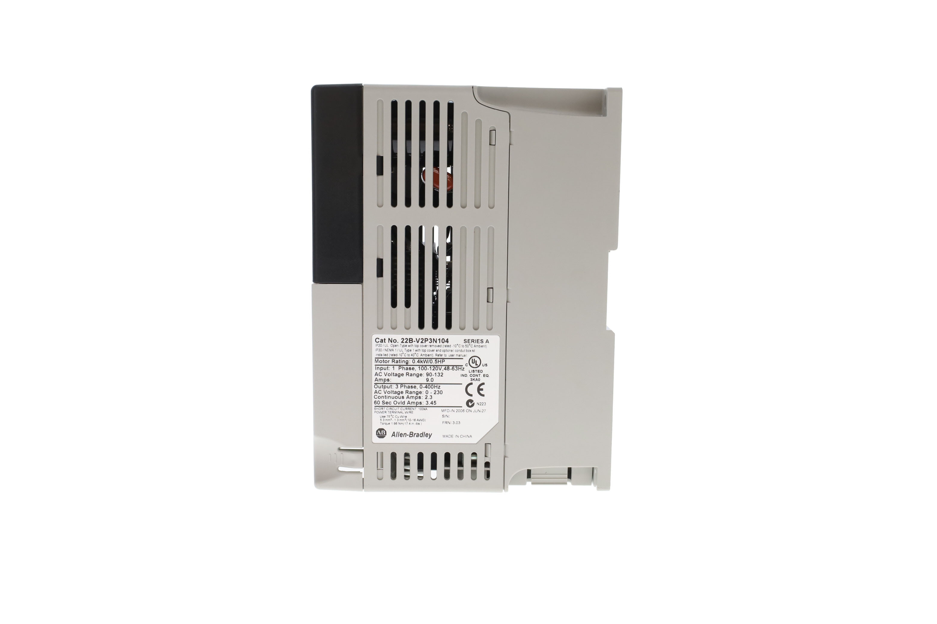 ALLEN BRADLEY 22B-V2P3N104