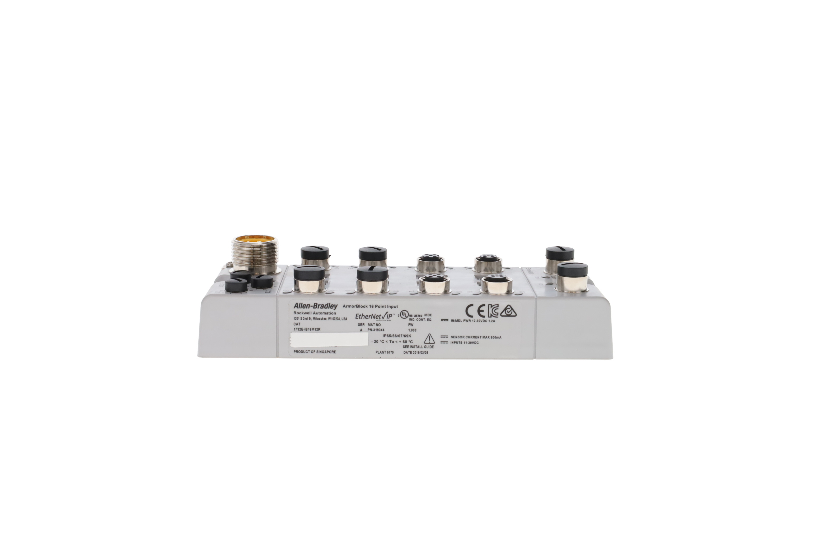 1732E-IB16M12R VDC Logic I/O Module by ALLEN BRADLEY