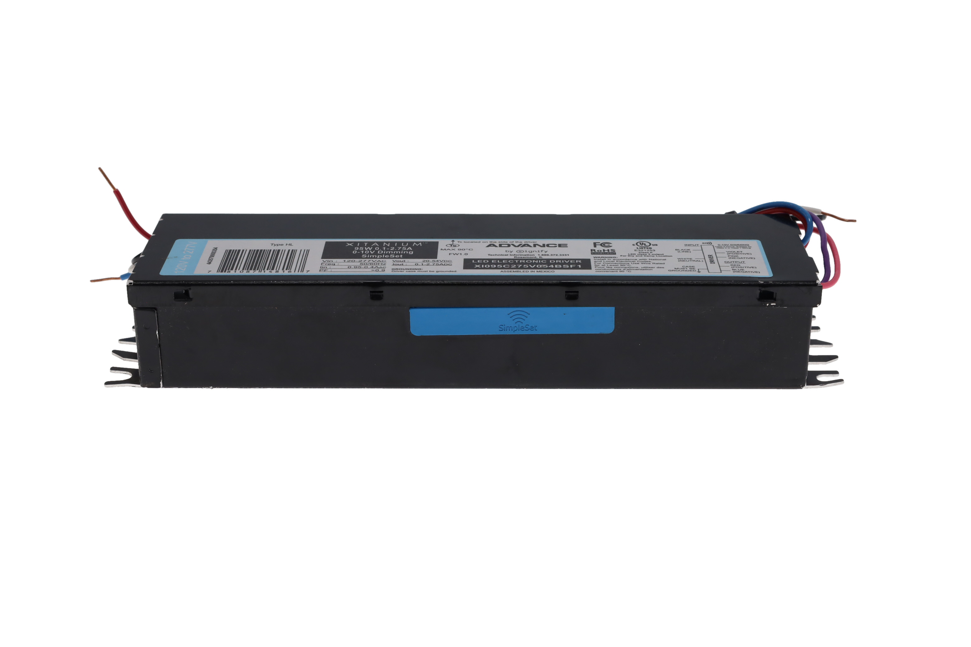 XI095C275V054BSF1 par PHILIPS