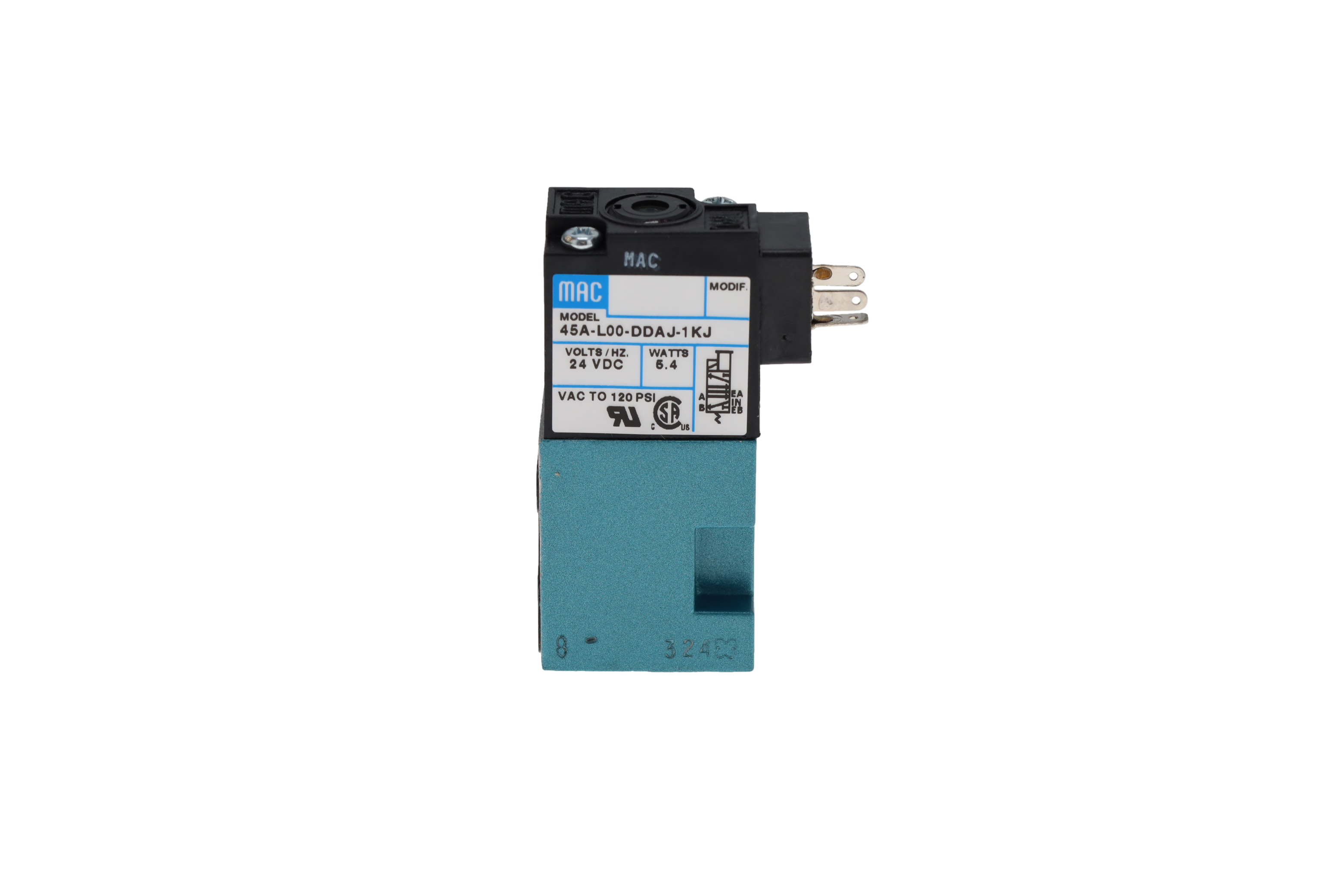 LAW-NBJ　Mac 45A-L00-DDAJ-1KJ Solenoid Valve by MAC VALVES INC