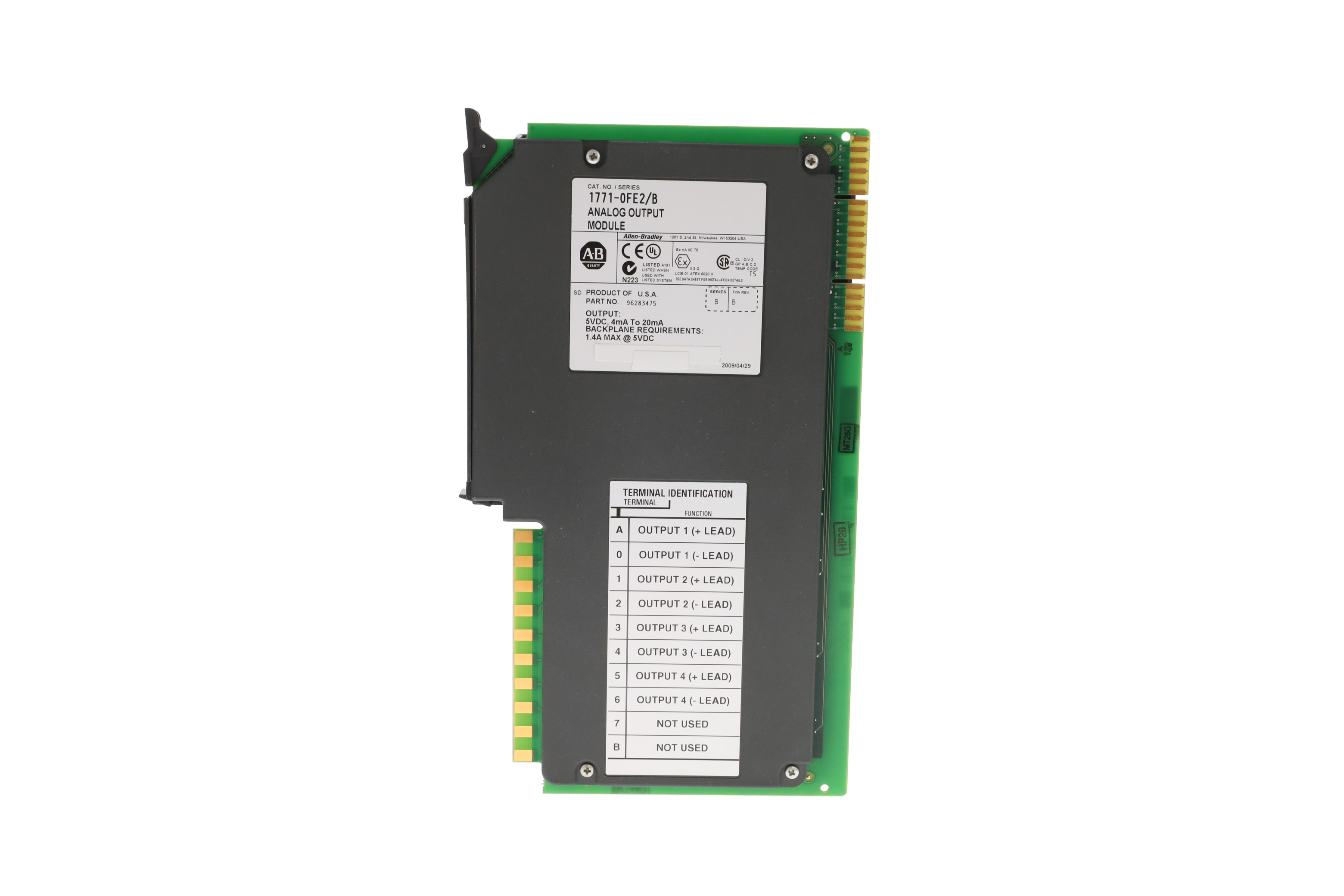 ALLEN BRADLEY 1771-OFE2