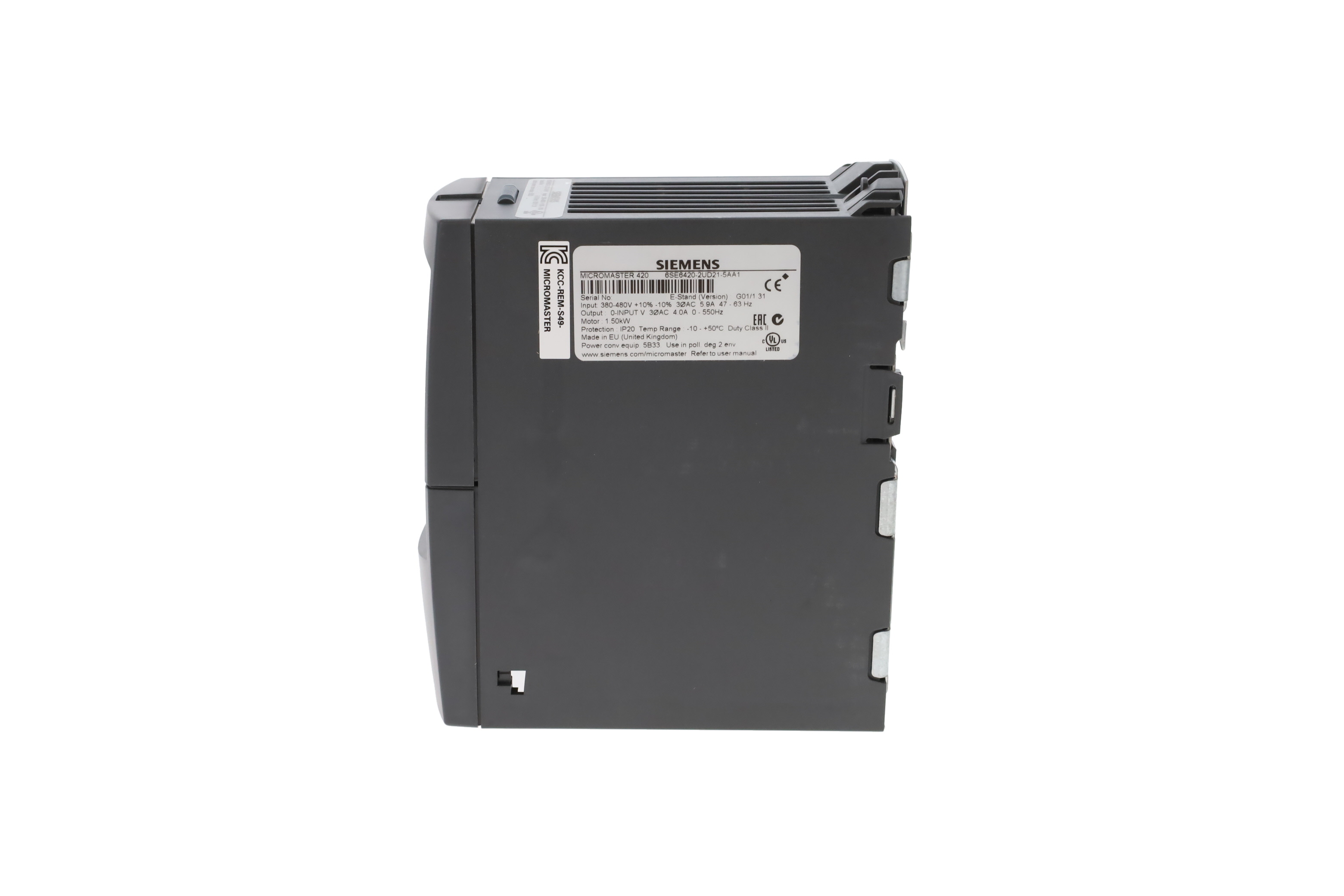 SIEMENS 6SE6420-2UD21-5AA1
