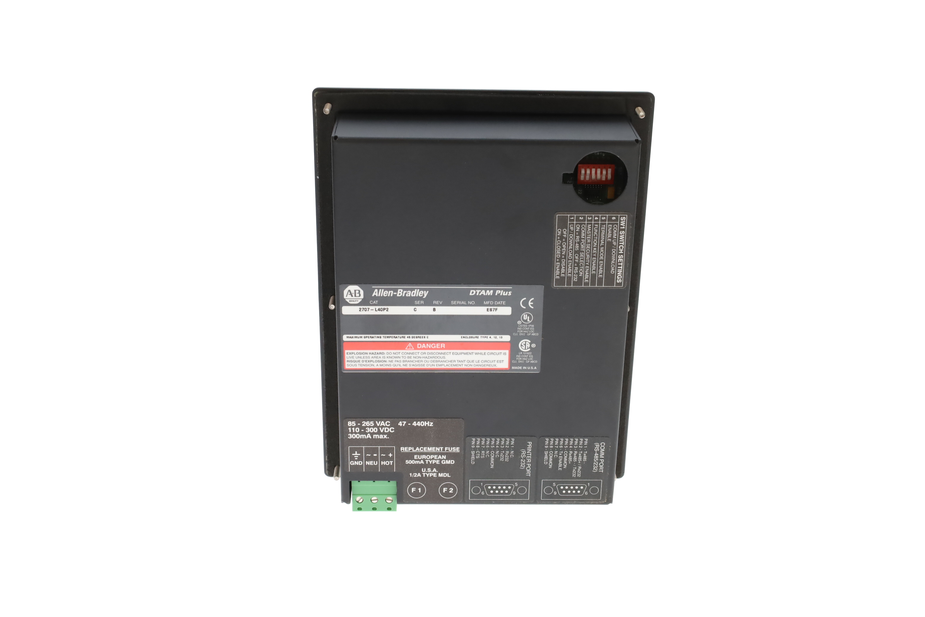 ALLEN BRADLEY 2707-L40P2