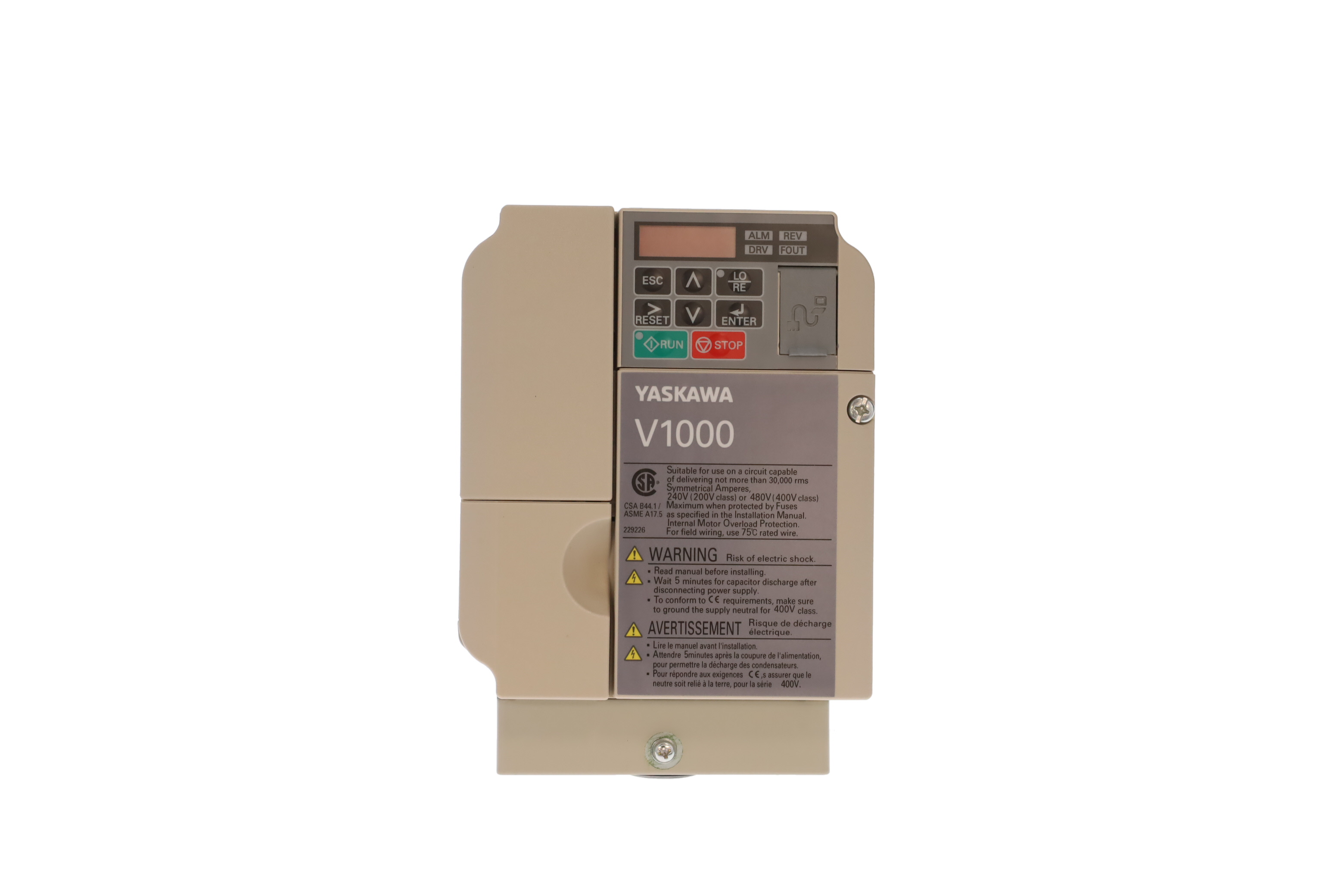 CIMR-VU4A0007FAA by YASKAWA ELECTRIC