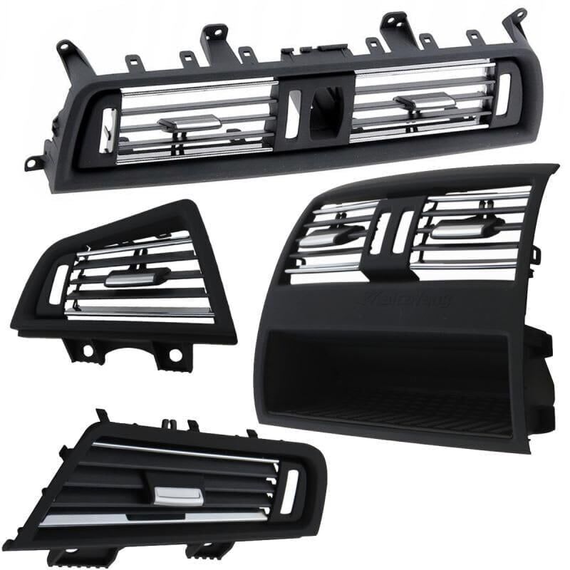 BMW F10 Kalorifer Izgarası Krom 4 Parça Set