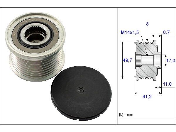 BMW 3 Serisi E90 335i Alternatör Kasnağı