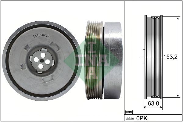 BMW 3 Serisi F30, F80 318 i Krank Kasnağı